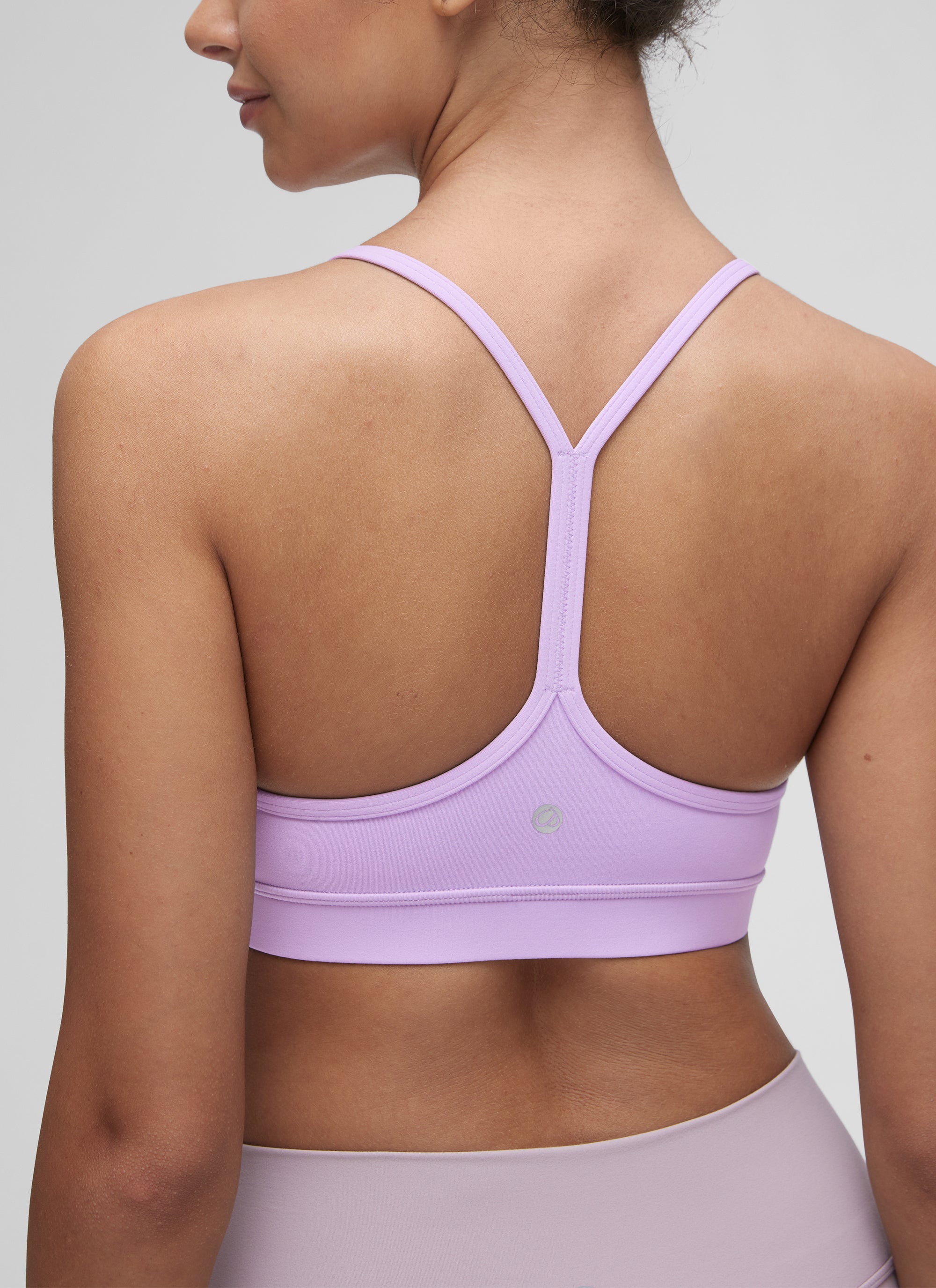 Áo lót Butterluxe CRZ YOGA dành cho nữ, kiểu Yoga, độ nâng nhẹ, Butterluxe , thiết kế lưng chữ Y, màu Tím Elfin