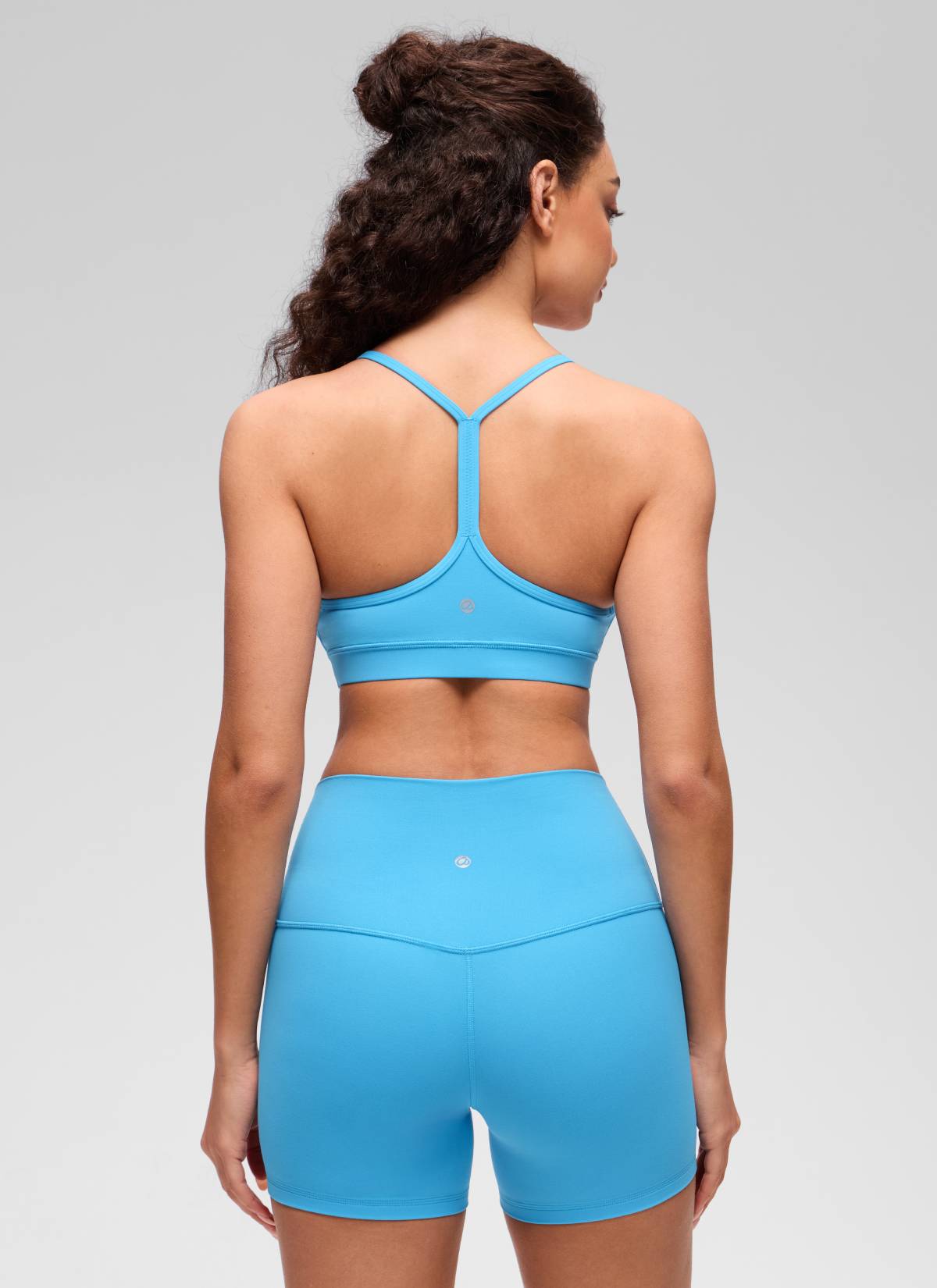 Áo lót Butterluxe CRZ YOGA dành cho nữ, kiểu Yoga Light Support Butterluxe , cổ chữ Y, màu Kayak Blue
