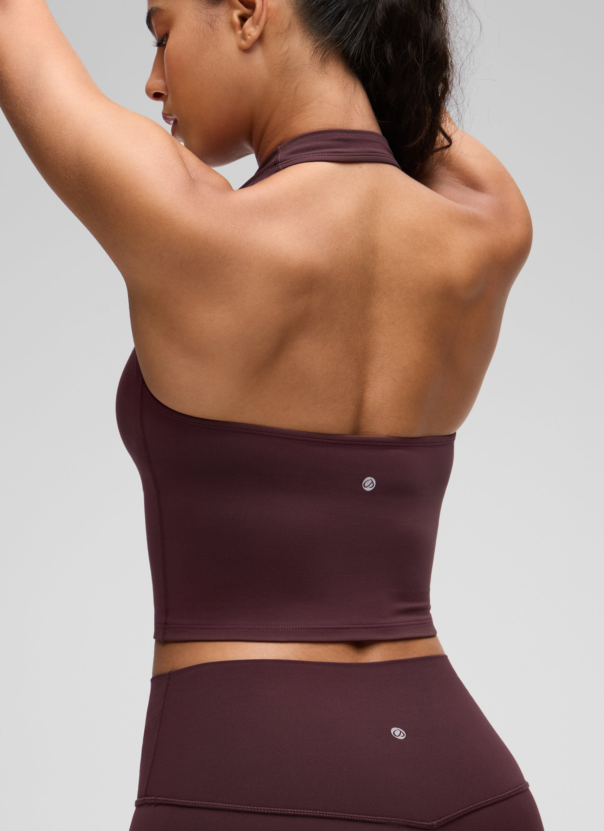 CRZ YOGA - Áo lót thể thao Butterluxe dài dành cho nữ Butterluxe , áo crop top màu Ripe Plum