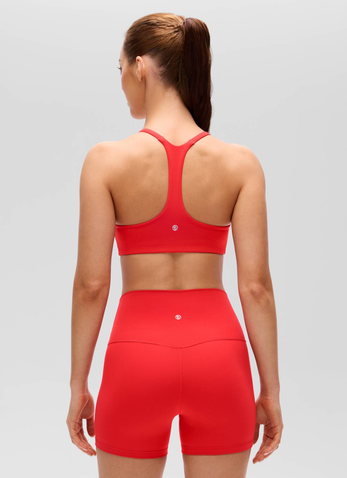 Áo lót thể thao CRZ YOGA dành cho nữ, kiểu cổ chữ V, lưng bơi, dây mảnh, màu đỏ đậm ( Butterluxe )