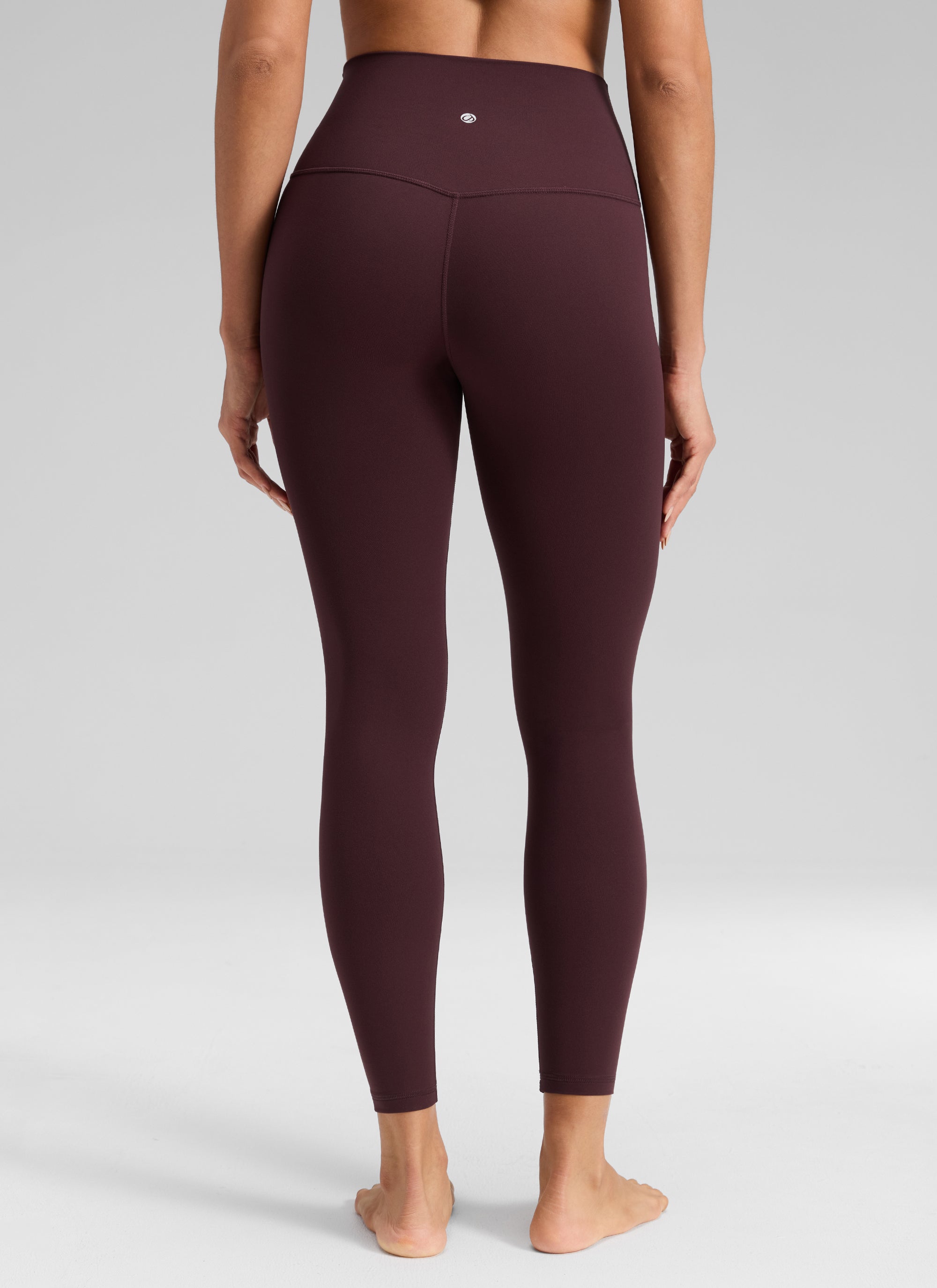 CRZ YOGA - Butterluxe legging yoga nữ kiểu dáng rộng, cạp cao Butterluxe , chiều dài 25 inch, màu Ripe Plum