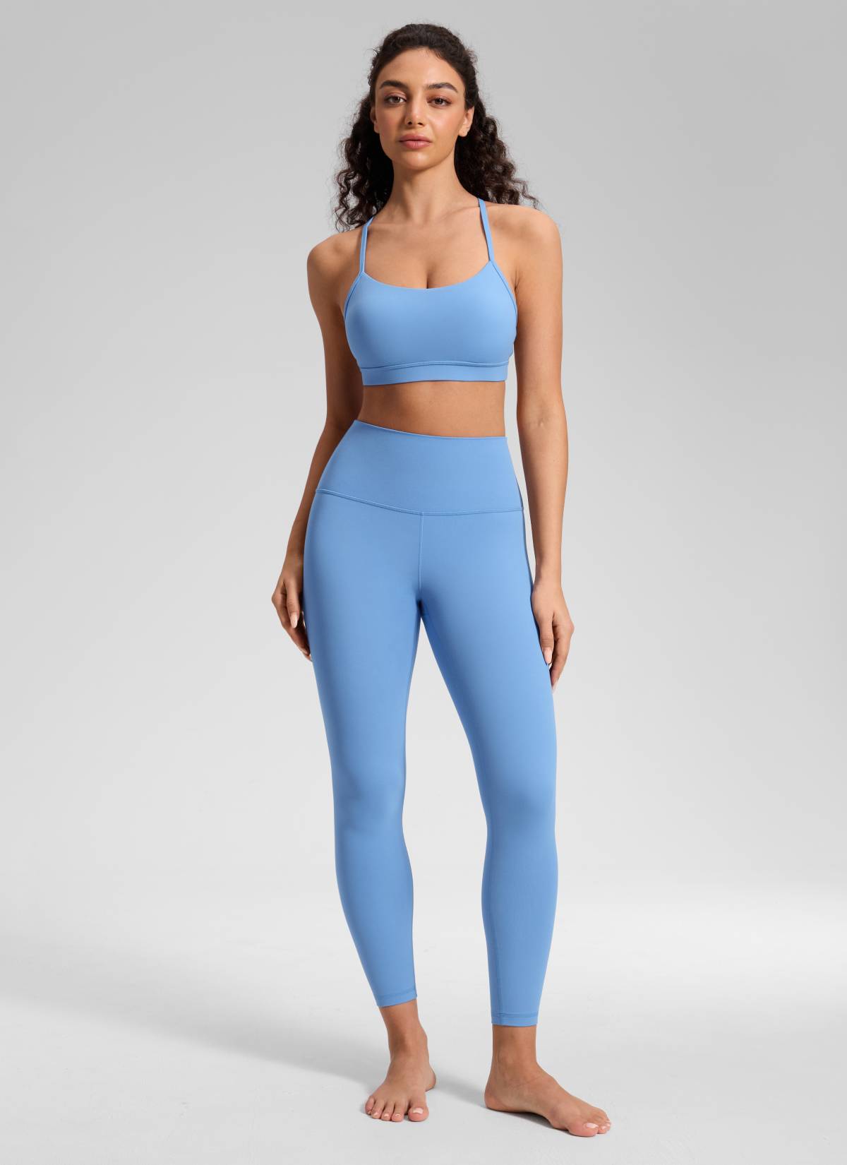 CRZ YOGA - Butterluxe yoga nữ kiểu dáng cao, Butterluxe , màu xanh Party Blue, cỡ 25''