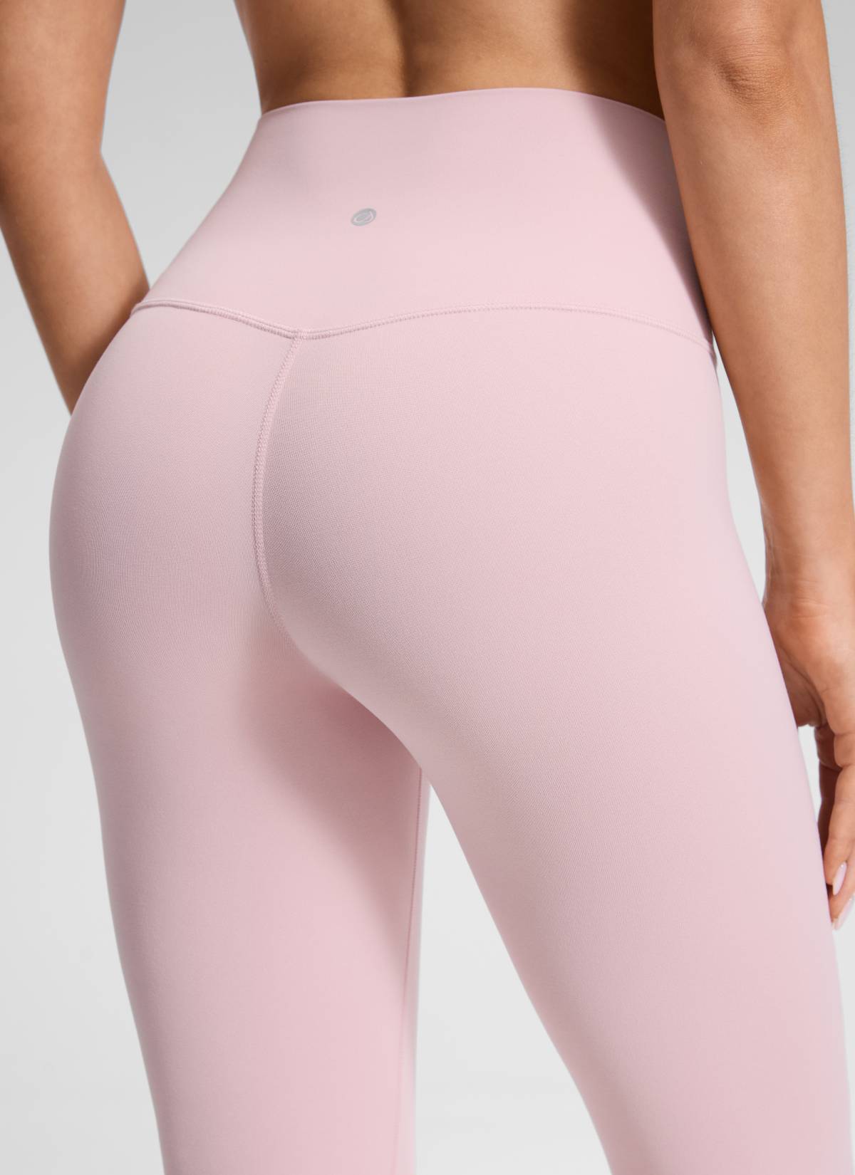 CRZ YOGA - Butterluxe yoga nữ kiểu dáng cao, Butterluxe , kiểu dáng thoải mái, cạp cao, màu Pink Haze, dài 25''