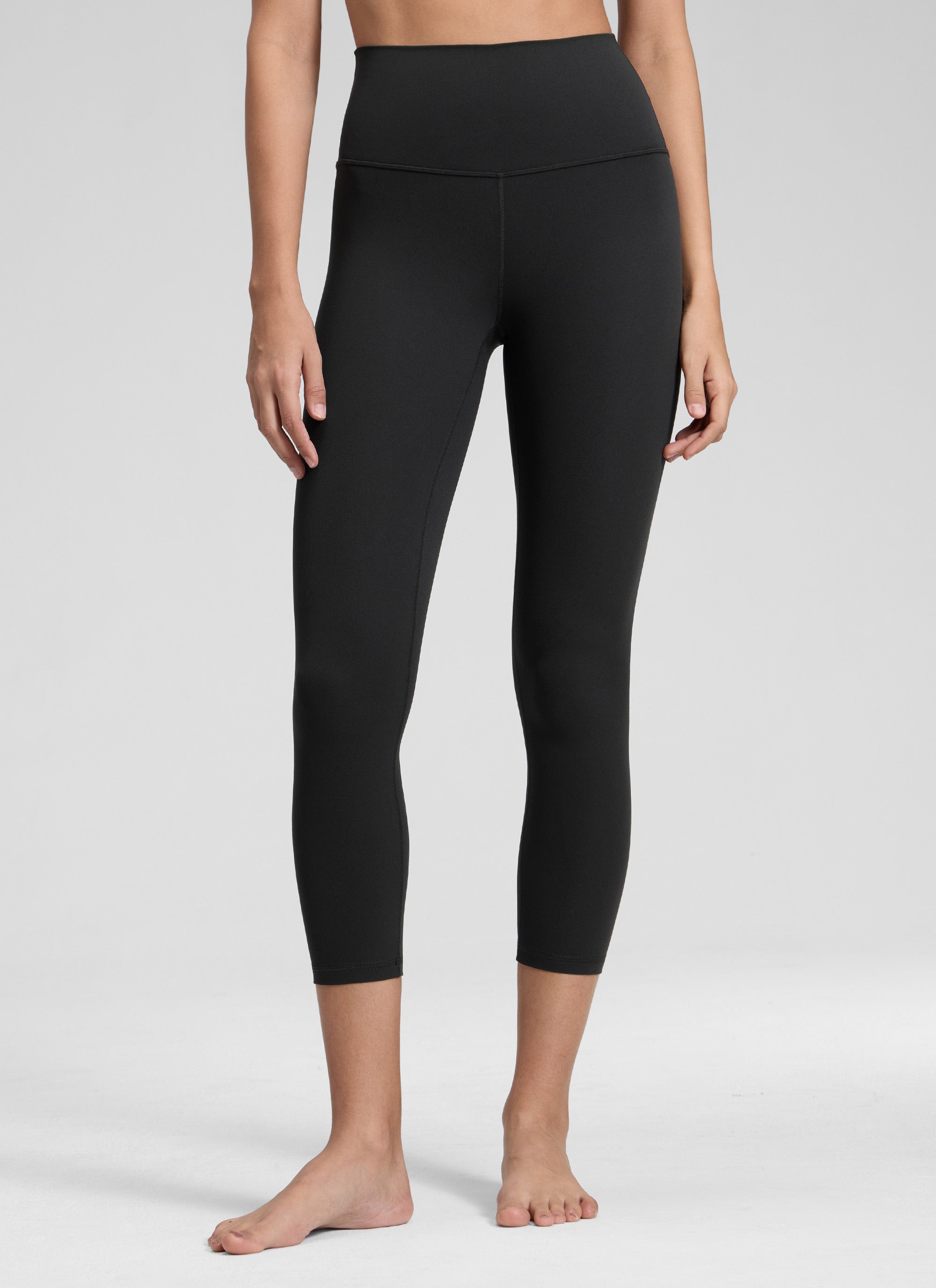 Ruang Istirehat Yoga Wanita CRZ YOGA Bertingkat Tinggi Butterluxe Legging Yoga 23'' Hitam