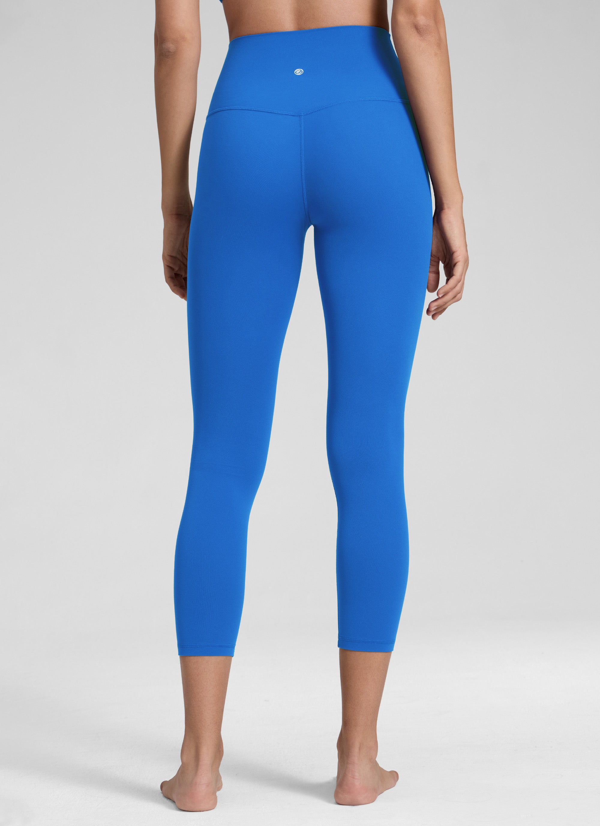 Ruang Istirehat Yoga Wanita CRZ YOGA Bertingkat Tinggi Butterluxe Legging Yoga 23'' Biru Berkilau