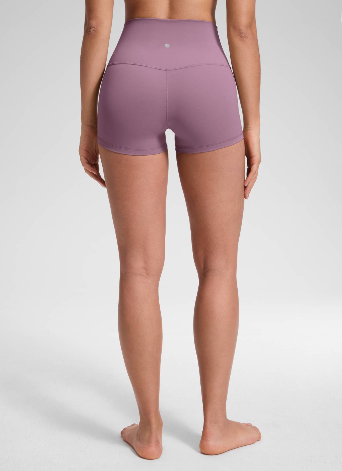 CRZ YOGA Yoga Wanita Booty Tinggi Butterluxe Seluar Pendek Biker 2.5'' Lavender Muda