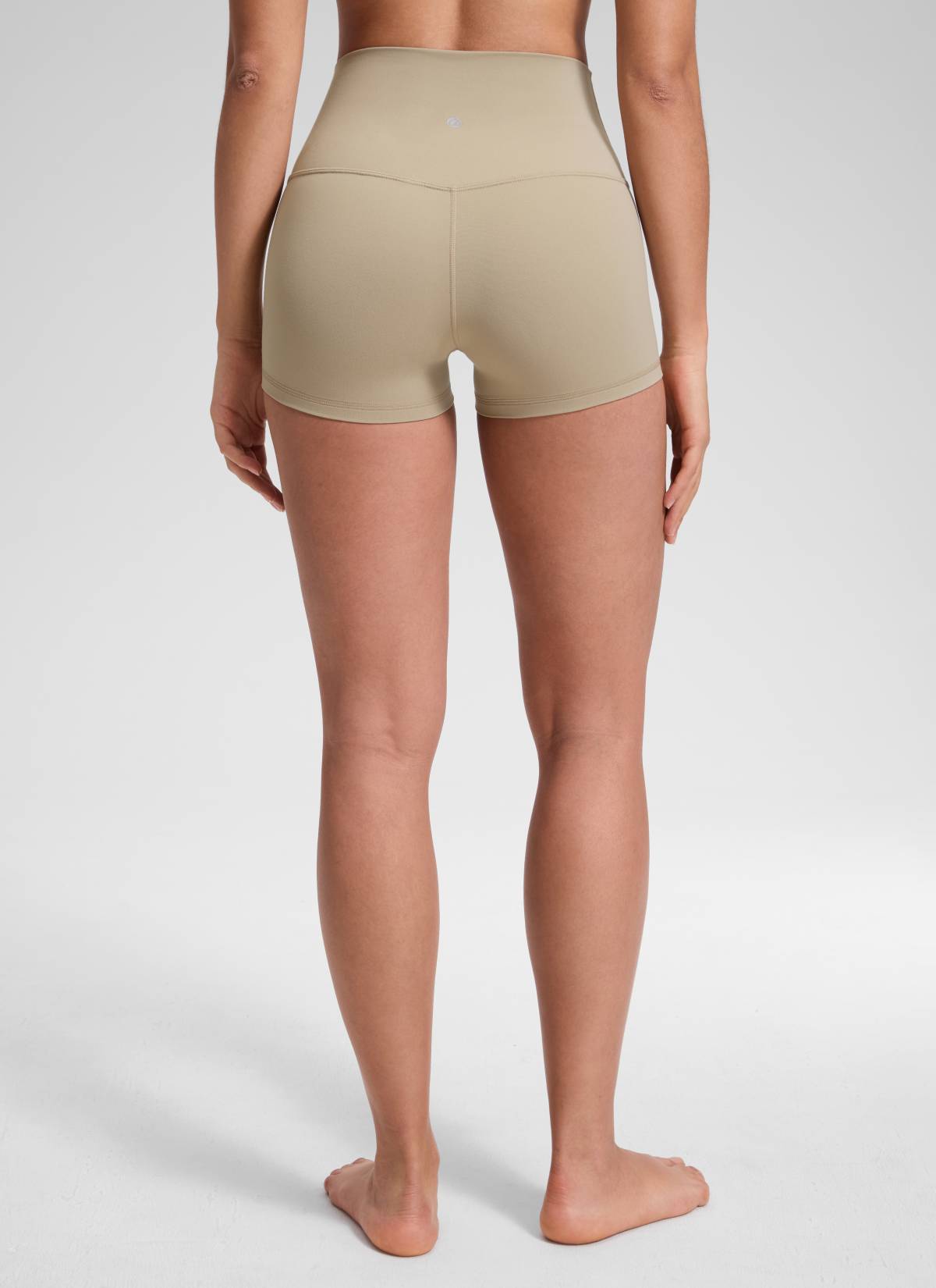CRZ YOGA Yoga Wanita Booty Tinggi Butterluxe Seluar Pendek Biker 2.5'' Oak