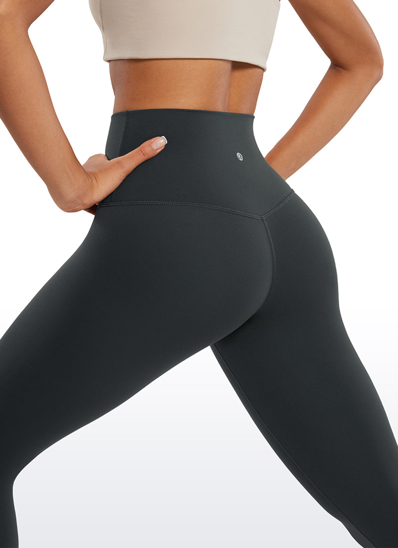 Ruang Istirehat Yoga Wanita CRZ YOGA Bertingkat Tinggi Butterluxe Legging Yoga Melanit 19''