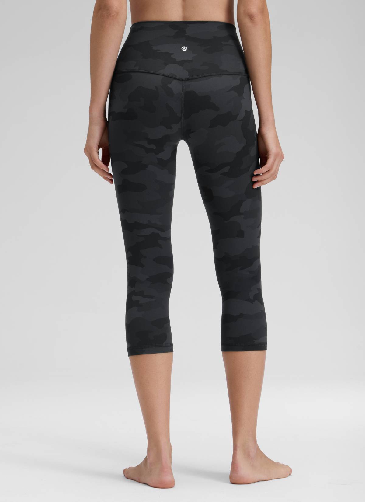 Ruang Istirehat Yoga Wanita CRZ YOGA Bertingkat Tinggi Butterluxe Legging Yoga 19'' Penyamaran Kelabu Gelap 2