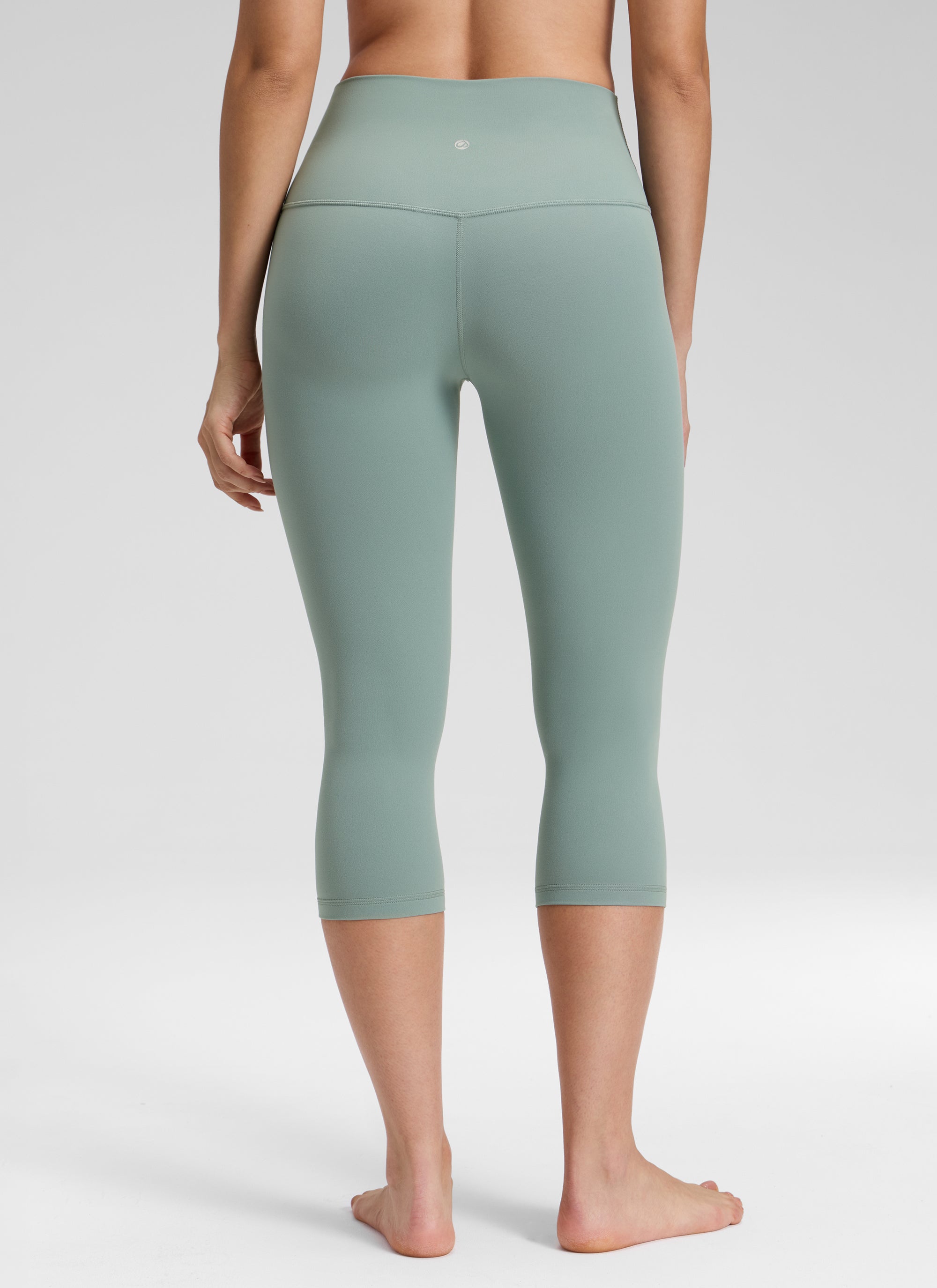 Ruang Istirehat Yoga Wanita CRZ YOGA Bertingkat Tinggi Butterluxe Legging Yoga 19'' Hijau Kawah