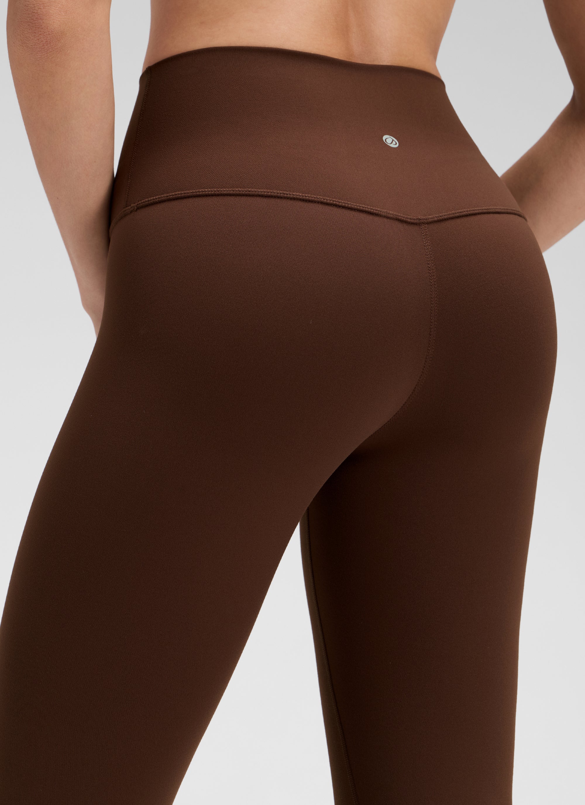 Ruang Istirehat Yoga Wanita CRZ YOGA Bertingkat Tinggi Butterluxe Legging Yoga 19'' Coklat Lava