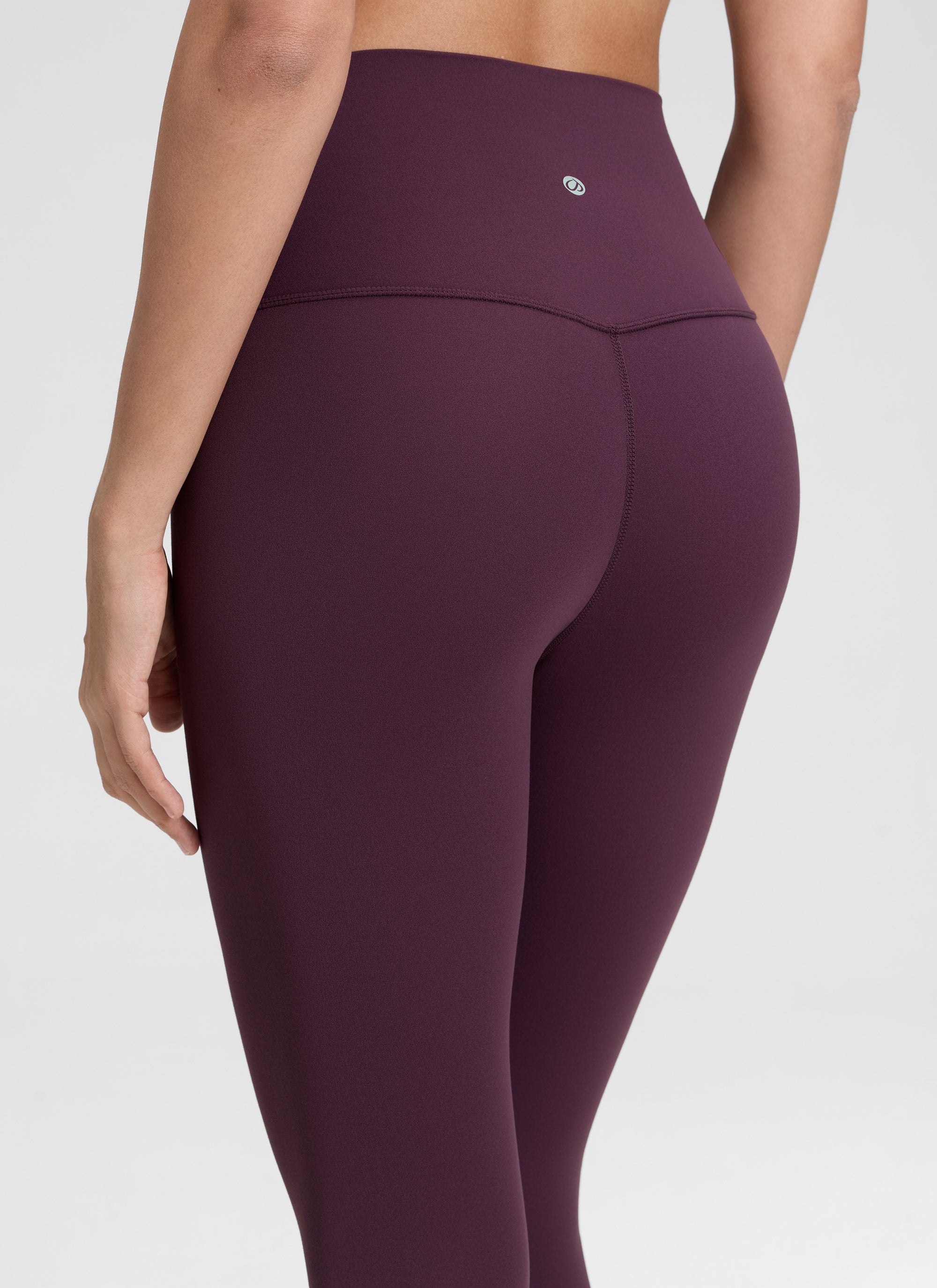Ruang Istirehat Yoga Wanita CRZ YOGA Bertingkat Tinggi Butterluxe Legging Yoga 19'' Ungu Tua
