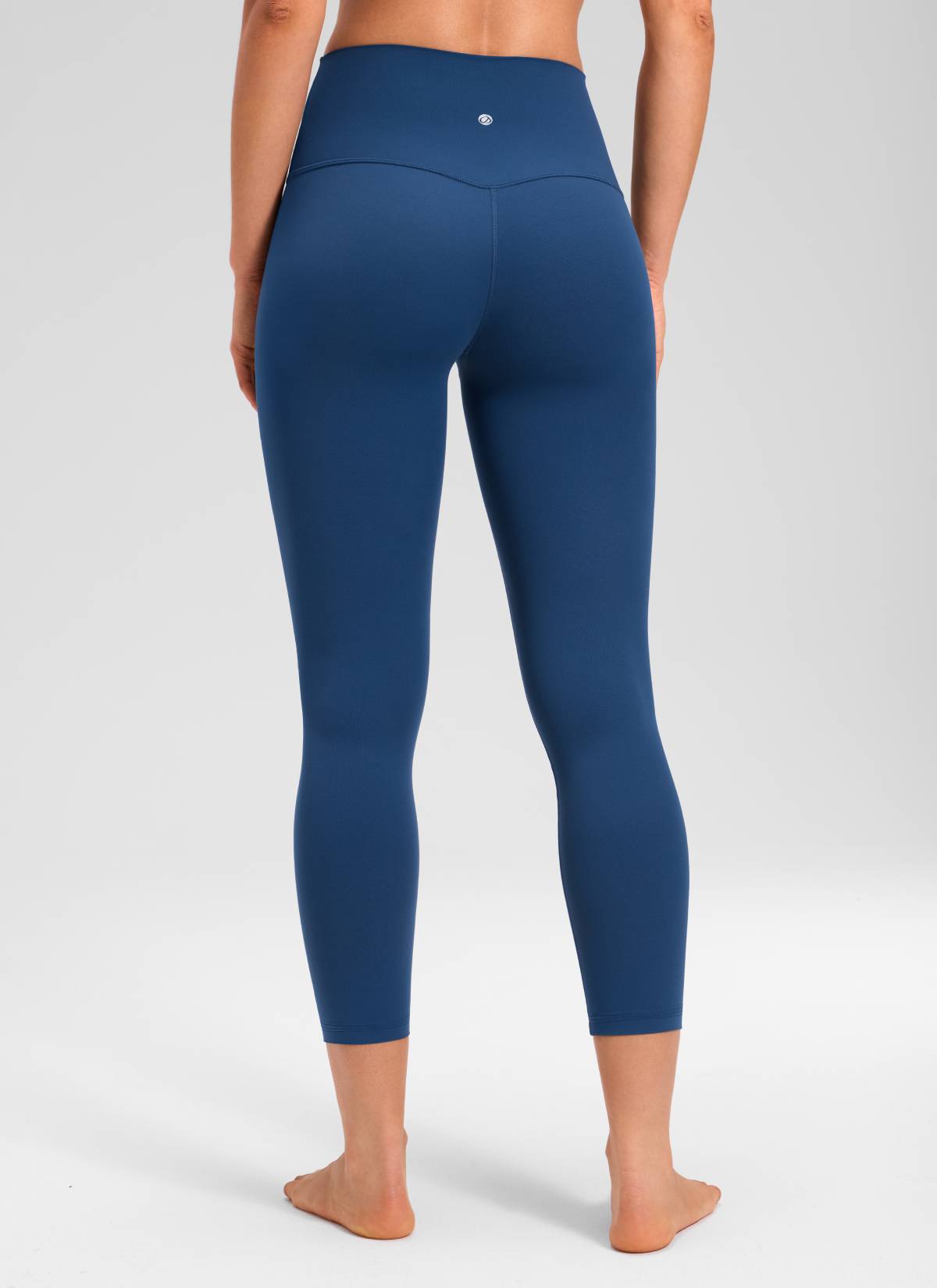 Ruang Istirehat Yoga Wanita CRZ YOGA Bertingkat Tinggi Butterluxe Legging Yoga 23'' Tentera Laut Perancis