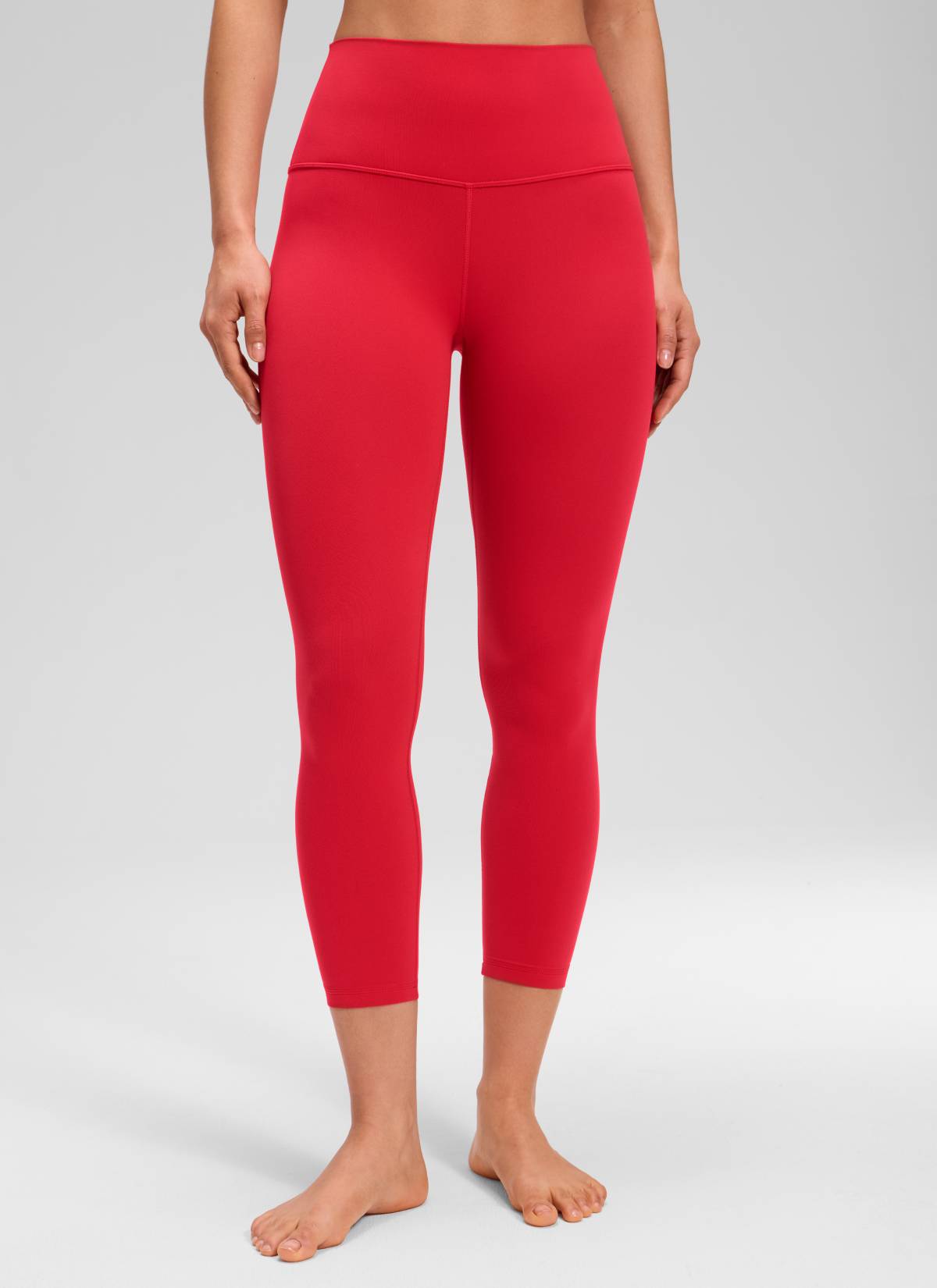 Ruang Istirehat Yoga Wanita CRZ YOGA Bertingkat Tinggi Butterluxe Legging Yoga 23'' Aurora Red