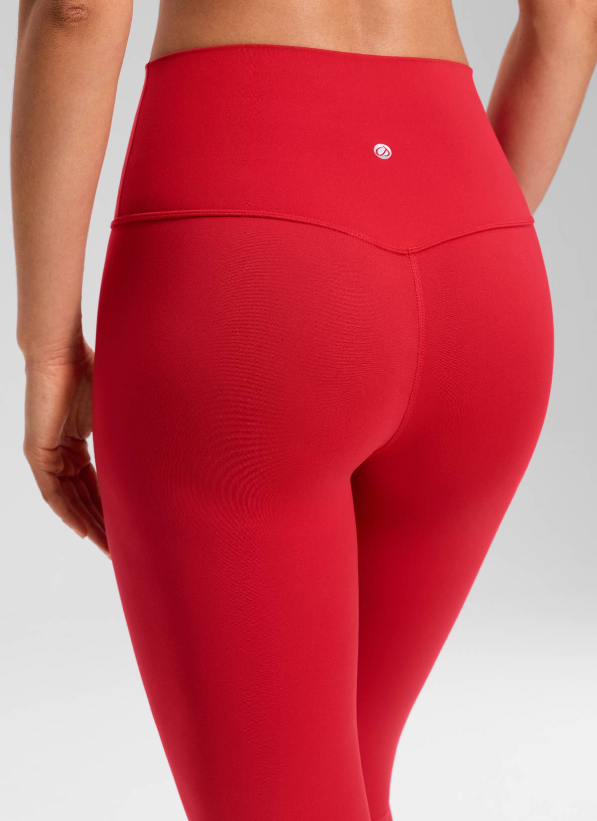 Ruang Istirehat Yoga Wanita CRZ YOGA Bertingkat Tinggi Butterluxe Legging Yoga 23'' Aurora Red