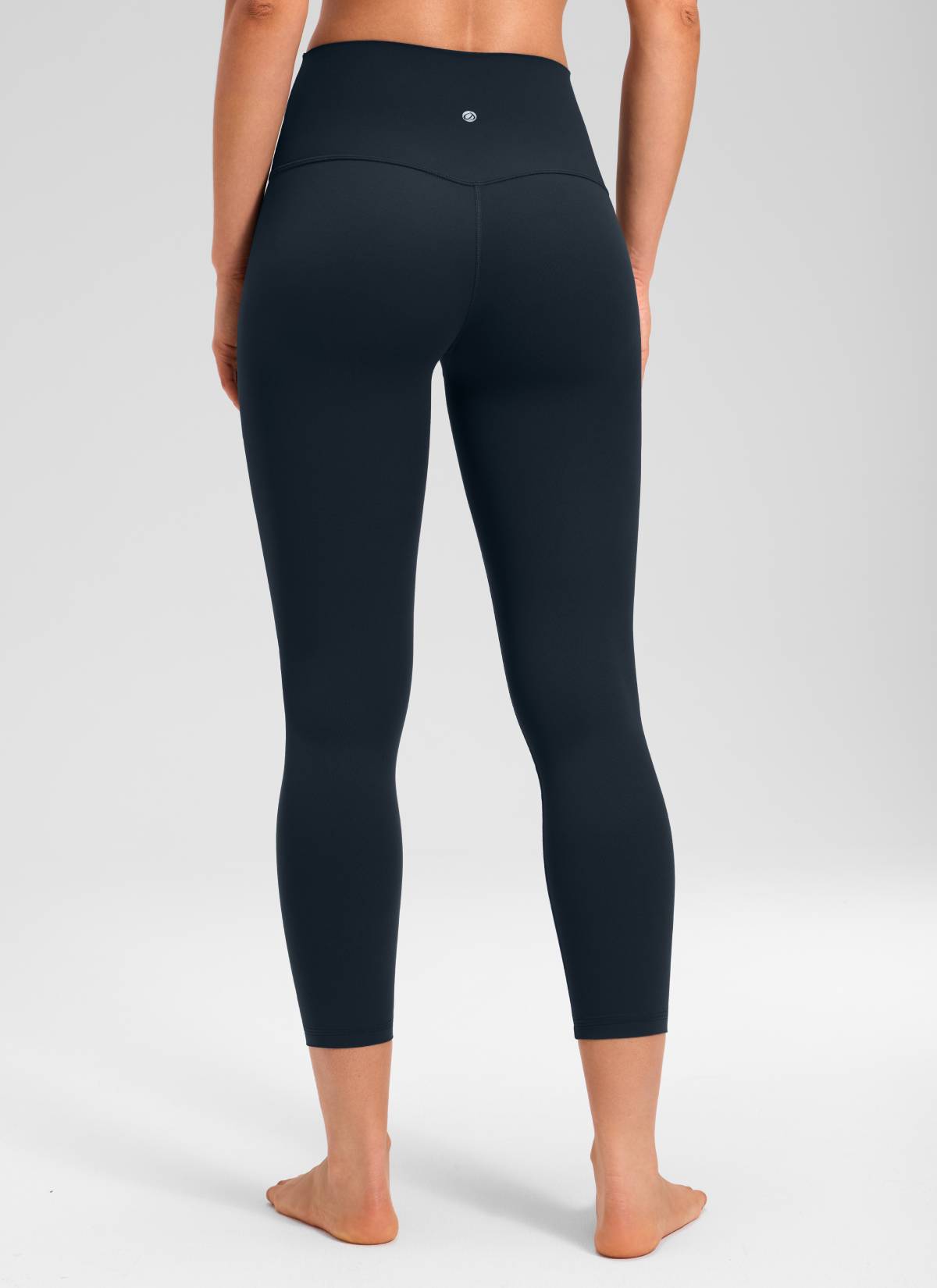 Ruang Istirehat Yoga Wanita CRZ YOGA Bertingkat Tinggi Butterluxe Legging Yoga 23'' Biru Laut Sejati