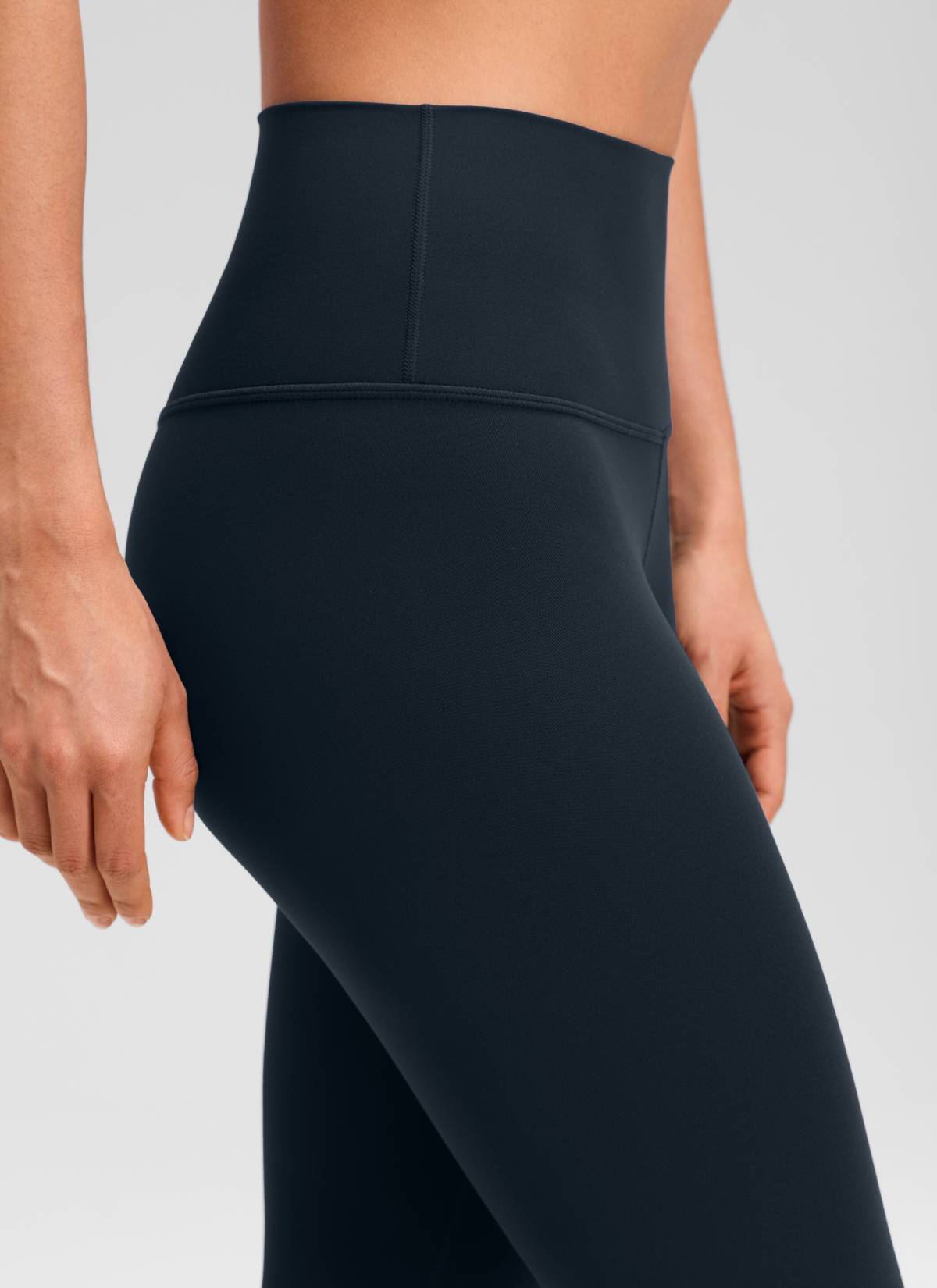 Ruang Istirehat Yoga Wanita CRZ YOGA Bertingkat Tinggi Butterluxe Legging Yoga 23'' Biru Laut Sejati