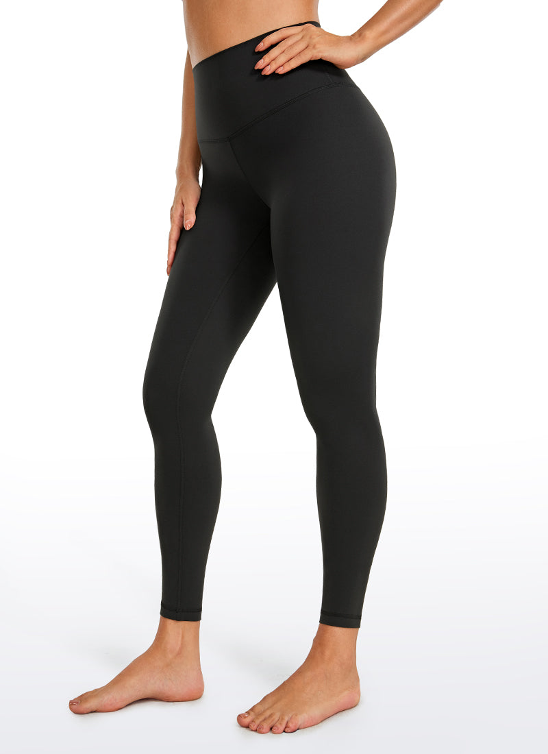 CRZ YOGA Women's Yoga High Rise Butterluxe Ankle Leggings 26.5'' Black