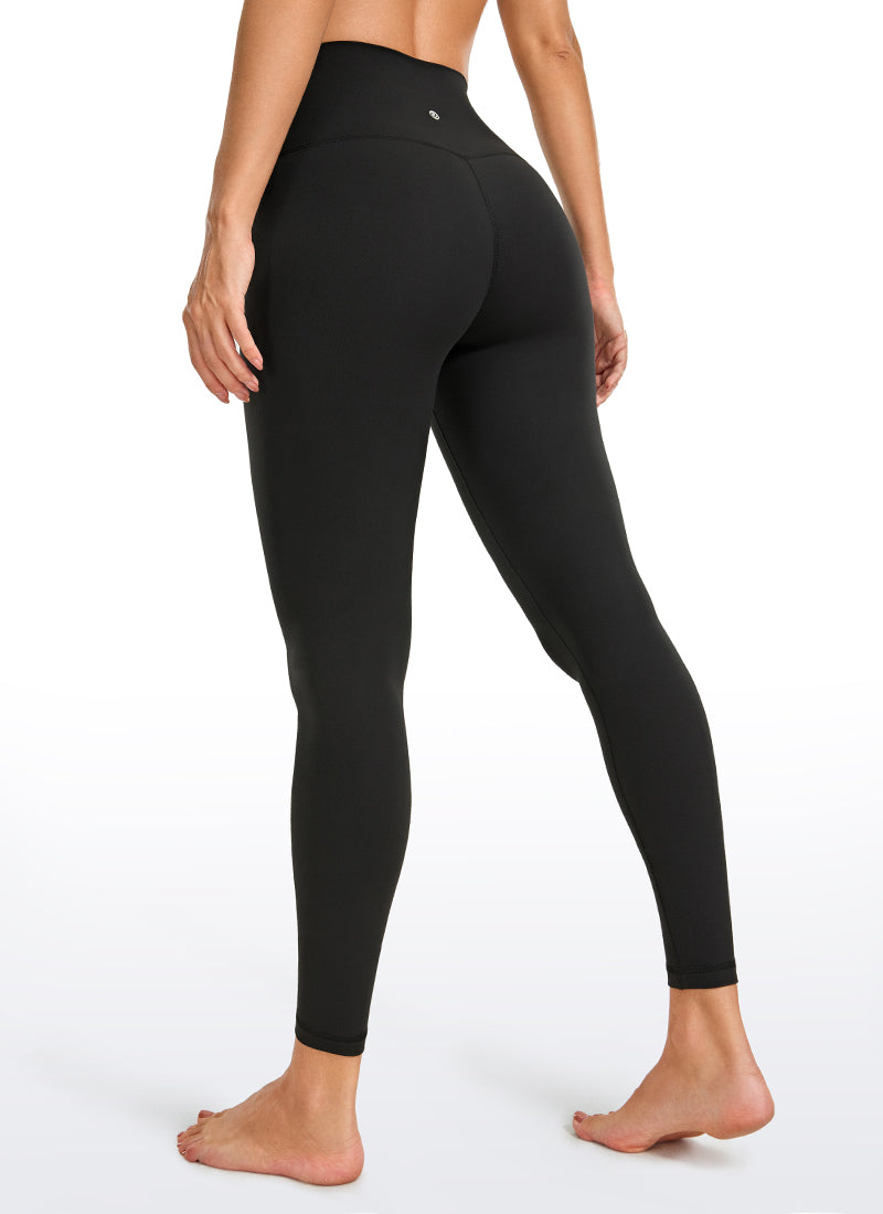 CRZ YOGA Women's Yoga High Rise Butterluxe Ankle Leggings 26.5'' Black