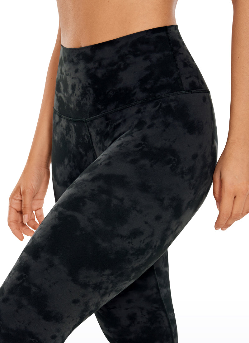 CRZ YOGA Yoga Lounge Wanita Bertingkat Tinggi Butterluxe Legging Yoga 28'' Dakwat Asap Pewarna Ikat