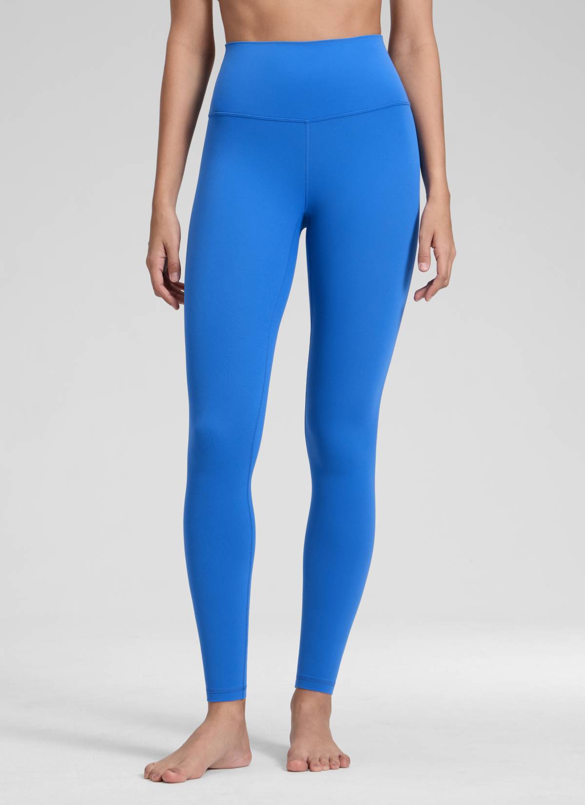 Ruang Istirehat Yoga Wanita CRZ YOGA Bertingkat Tinggi Butterluxe Legging Yoga 28'' Biru Berkilau