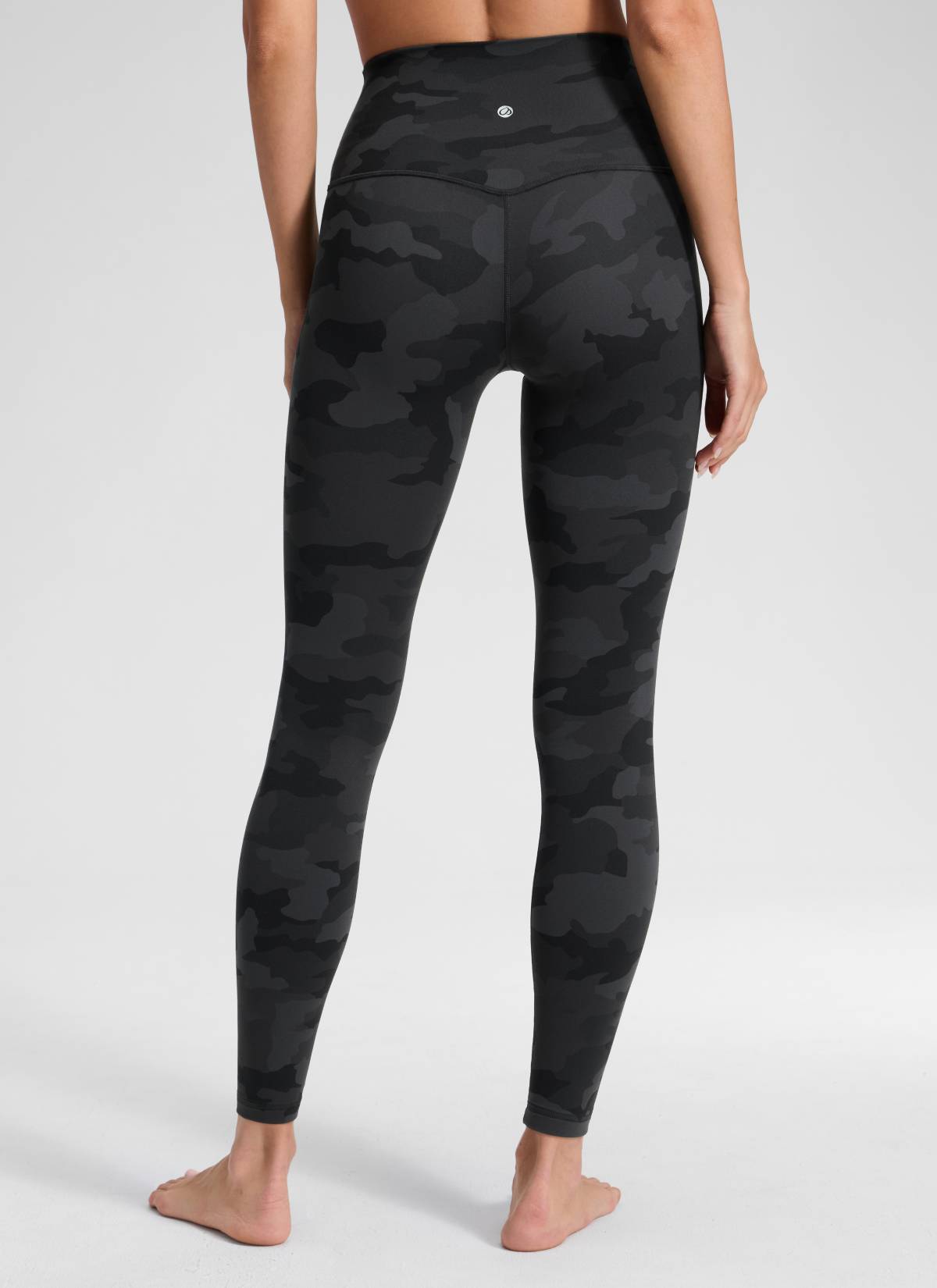 CRZ YOGA Yoga Lounge Wanita Bertingkat Tinggi Butterluxe Legging Yoga 28'' Penyamaran Kelabu Gelap 2