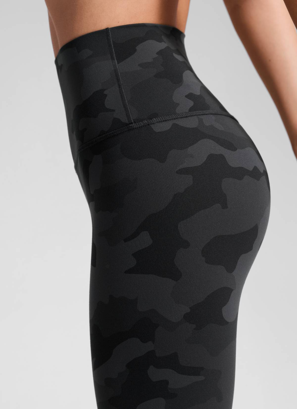 CRZ YOGA Yoga Lounge Wanita Bertingkat Tinggi Butterluxe Legging Yoga 28'' Penyamaran Kelabu Gelap 2