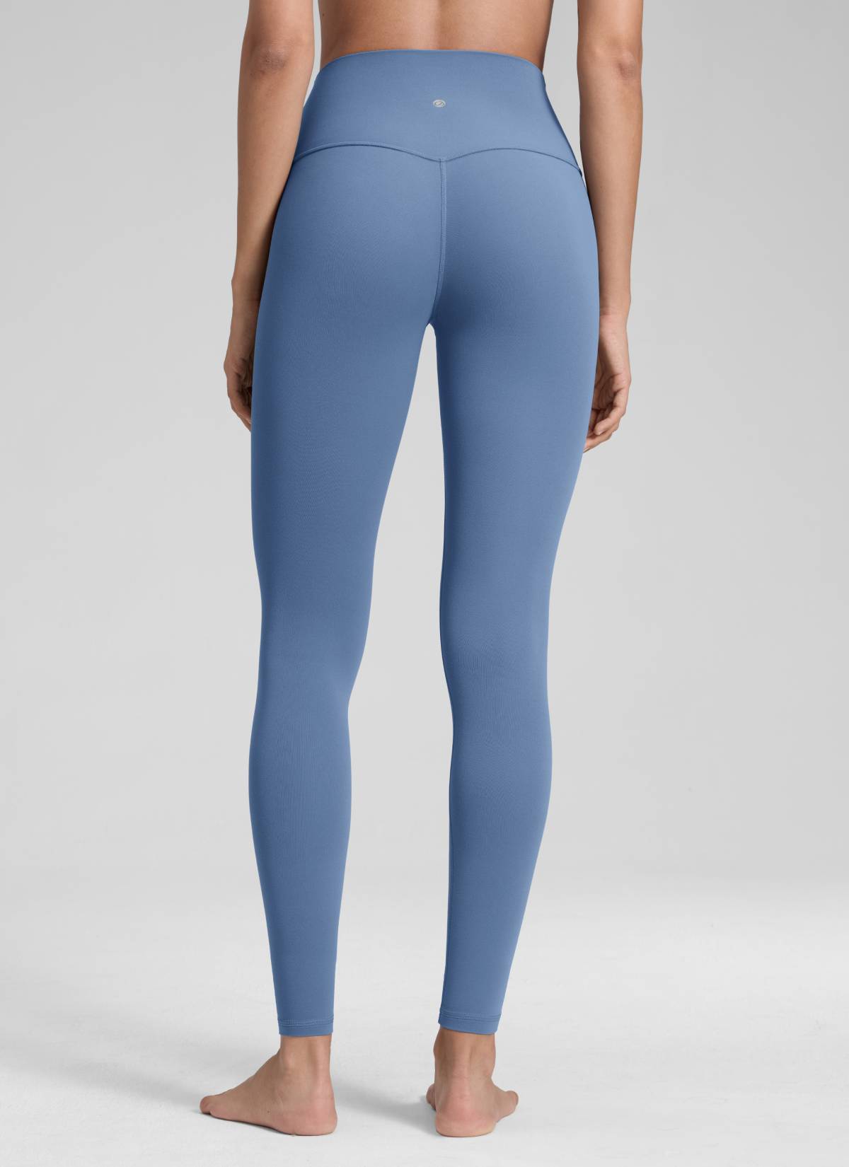 CRZ YOGA Women's Yoga Lounge High Rise Butterluxe Yoga Leggings 28'' Oasis Blue @model_info:Jenna
