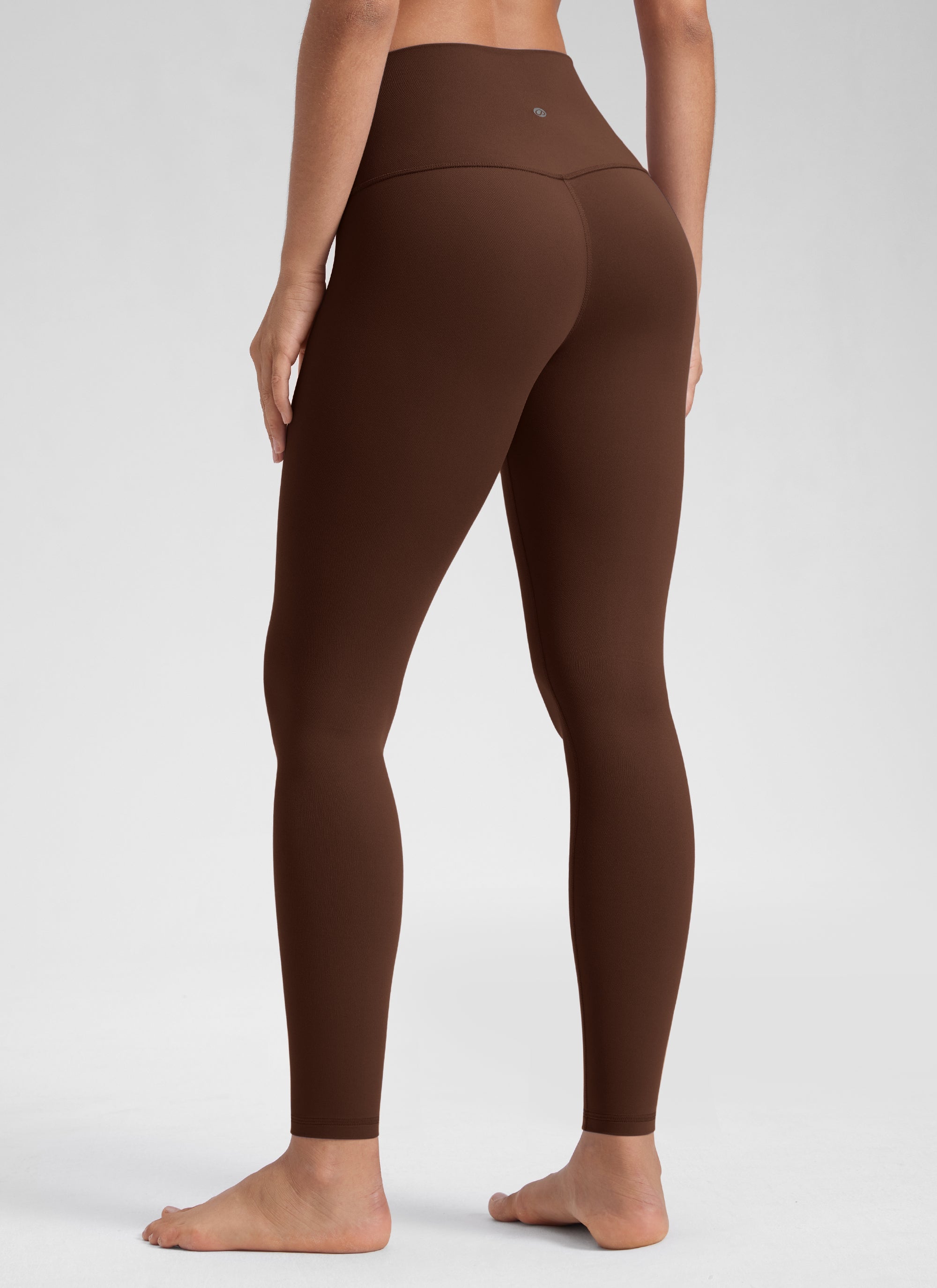 CRZ YOGA Yoga Lounge Wanita Bertingkat Tinggi Butterluxe Legging Yoga 28'' Coklat Lava