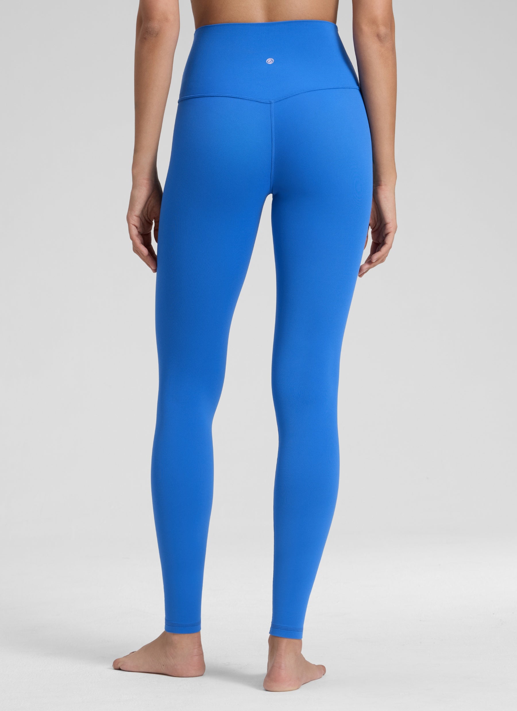 CRZ YOGA Yoga Lounge Wanita Bertingkat Tinggi Butterluxe Legging Yoga 30'' Biru Berkilau