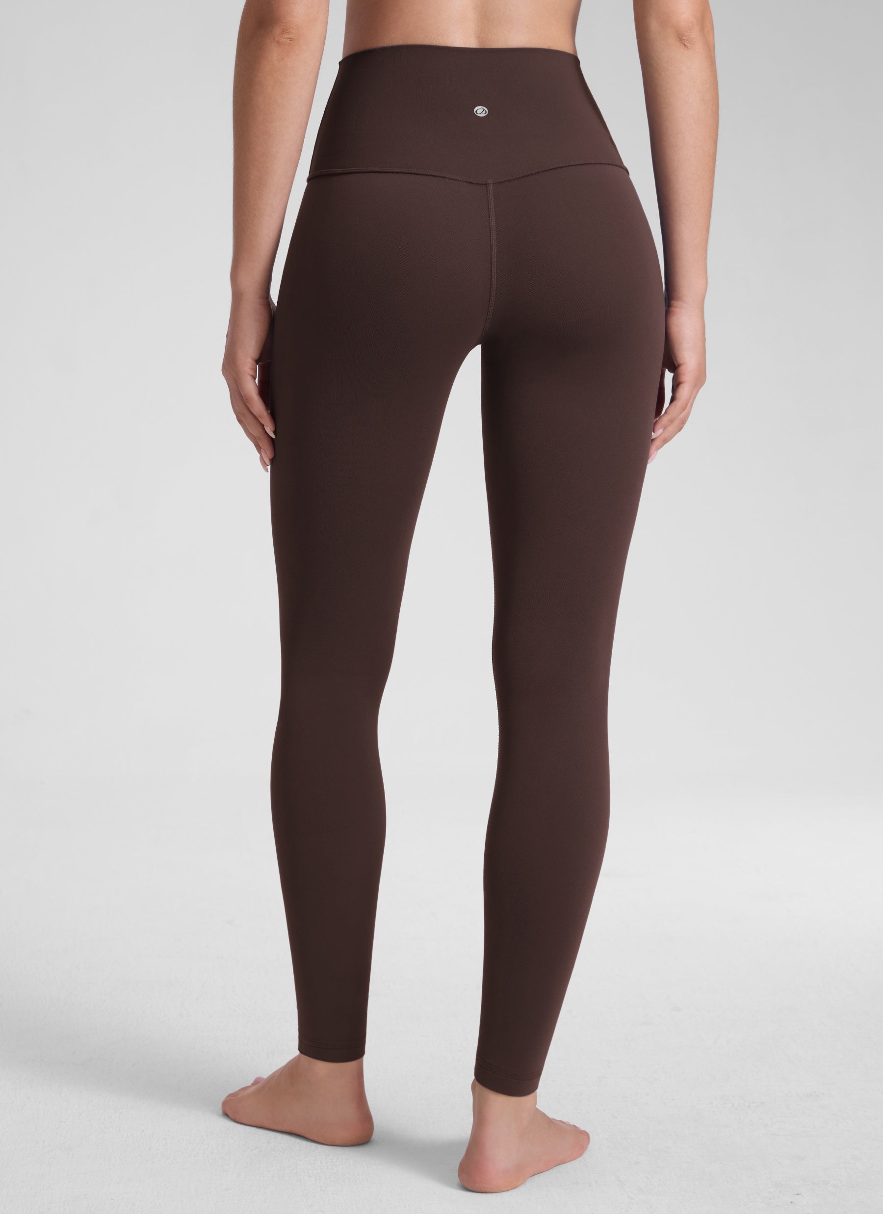 CRZ YOGA Yoga Lounge Wanita Bertingkat Tinggi Butterluxe Legging Yoga 30'' Coklat Fudge Panas