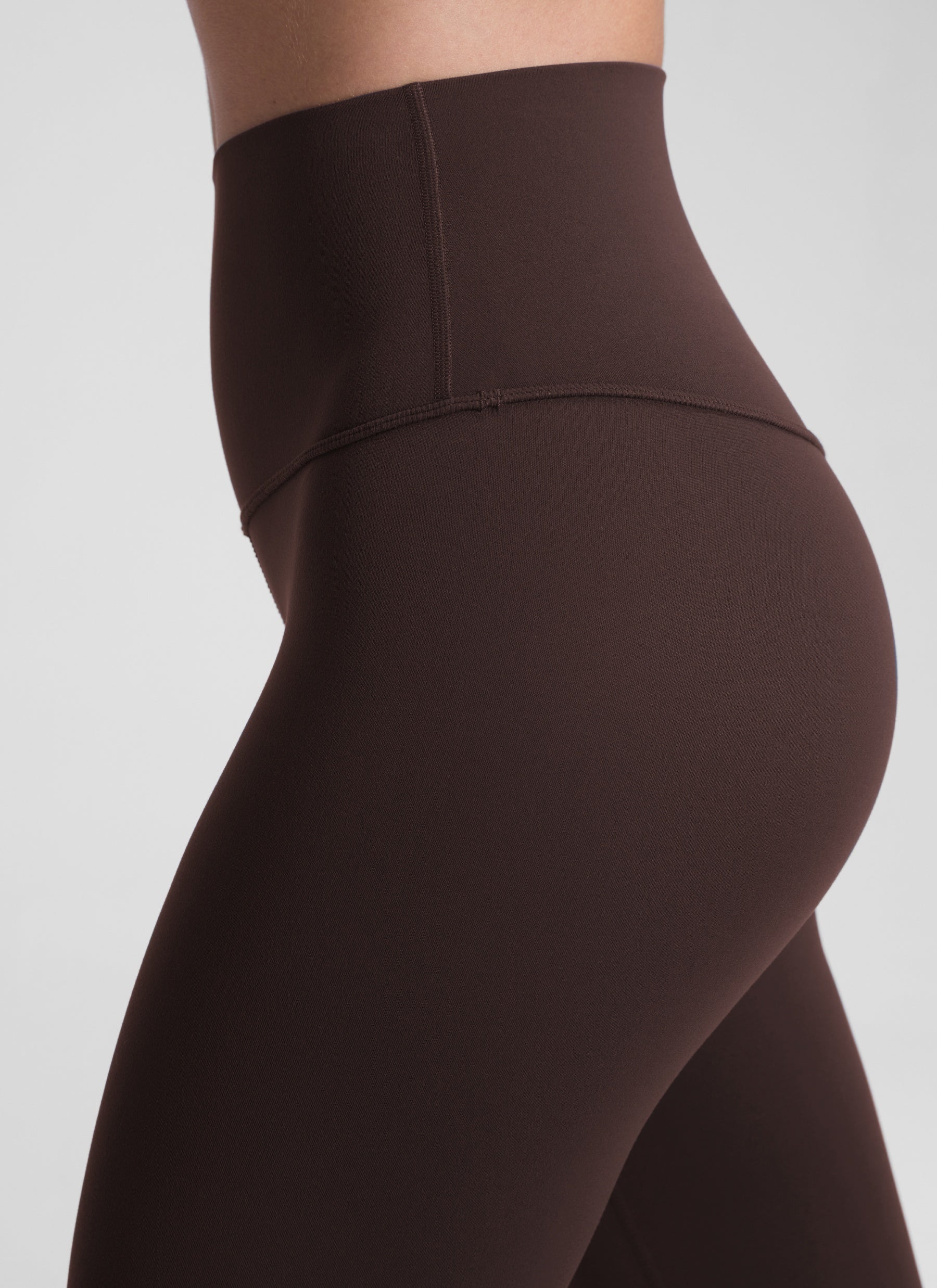 CRZ YOGA Yoga Lounge Wanita Bertingkat Tinggi Butterluxe Legging Yoga 30'' Coklat Fudge Panas