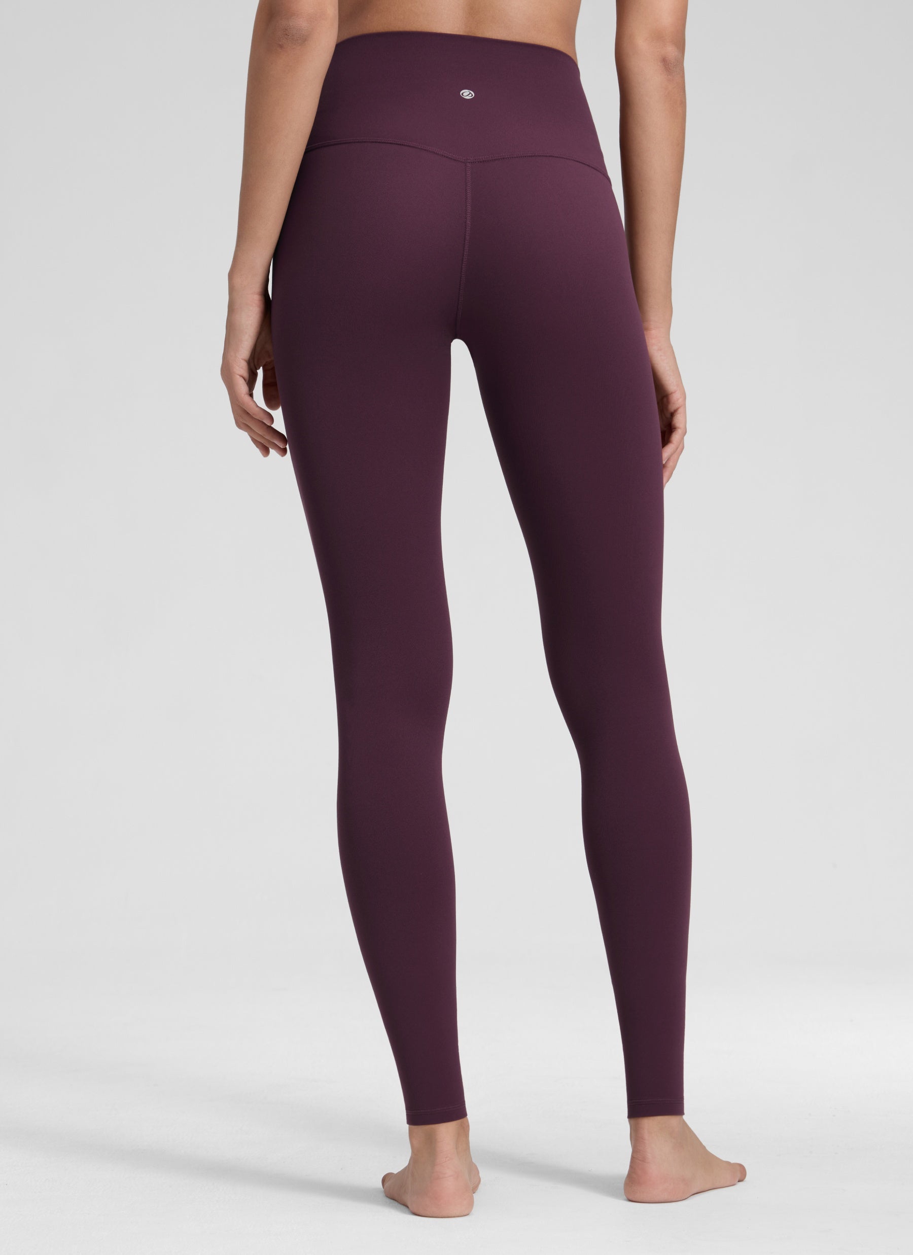 CRZ YOGA Yoga Lounge Wanita Bertingkat Tinggi Butterluxe Legging Yoga 30'' Ungu Tua