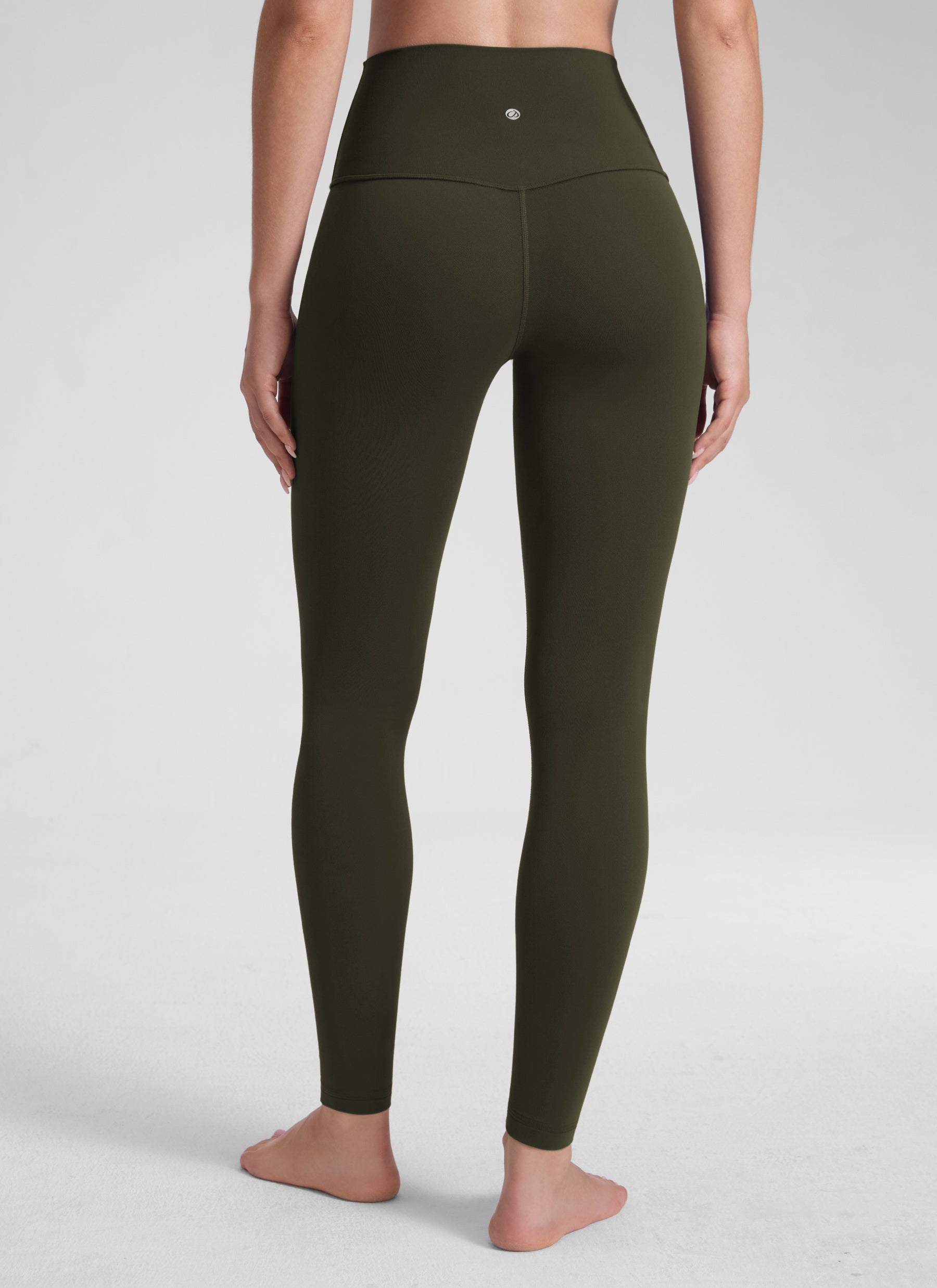 CRZ YOGA Yoga Lounge Wanita Bertingkat Tinggi Butterluxe Legging Yoga 30'' Hijau Zaitun