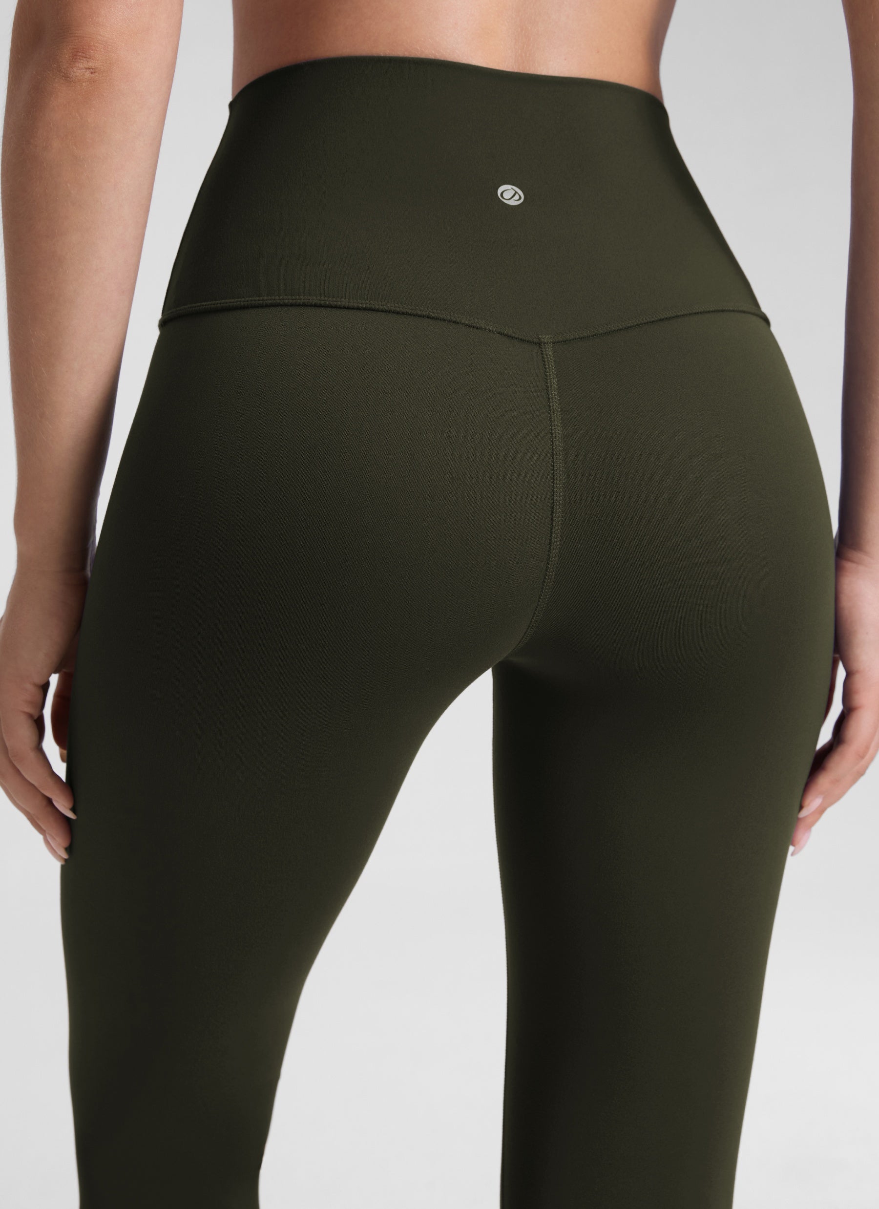 CRZ YOGA Yoga Lounge Wanita Bertingkat Tinggi Butterluxe Legging Yoga 30'' Hijau Zaitun