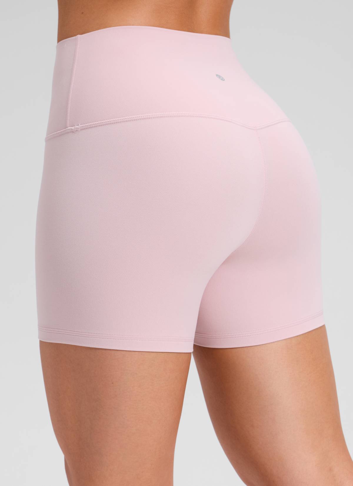 CRZ YOGA Quần short đạp xe cạp cao dành cho nữ Butterluxe 4'' Màu Pink Haze