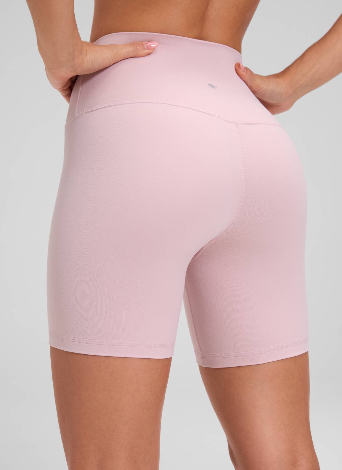 CRZ YOGA Quần short đạp xe cạp cao dành cho nữ Butterluxe 6'' Màu Pink Haze