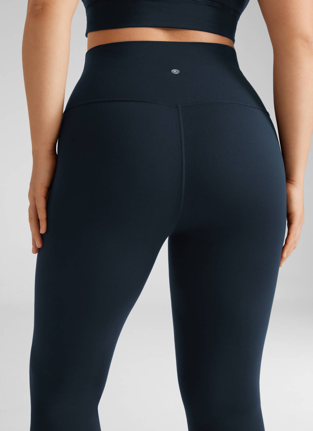 CRZ YOGA Yoga Tinggi Saiz Besar Wanita Butterluxe Seluar Legging 25'' Biru Laut Sejati