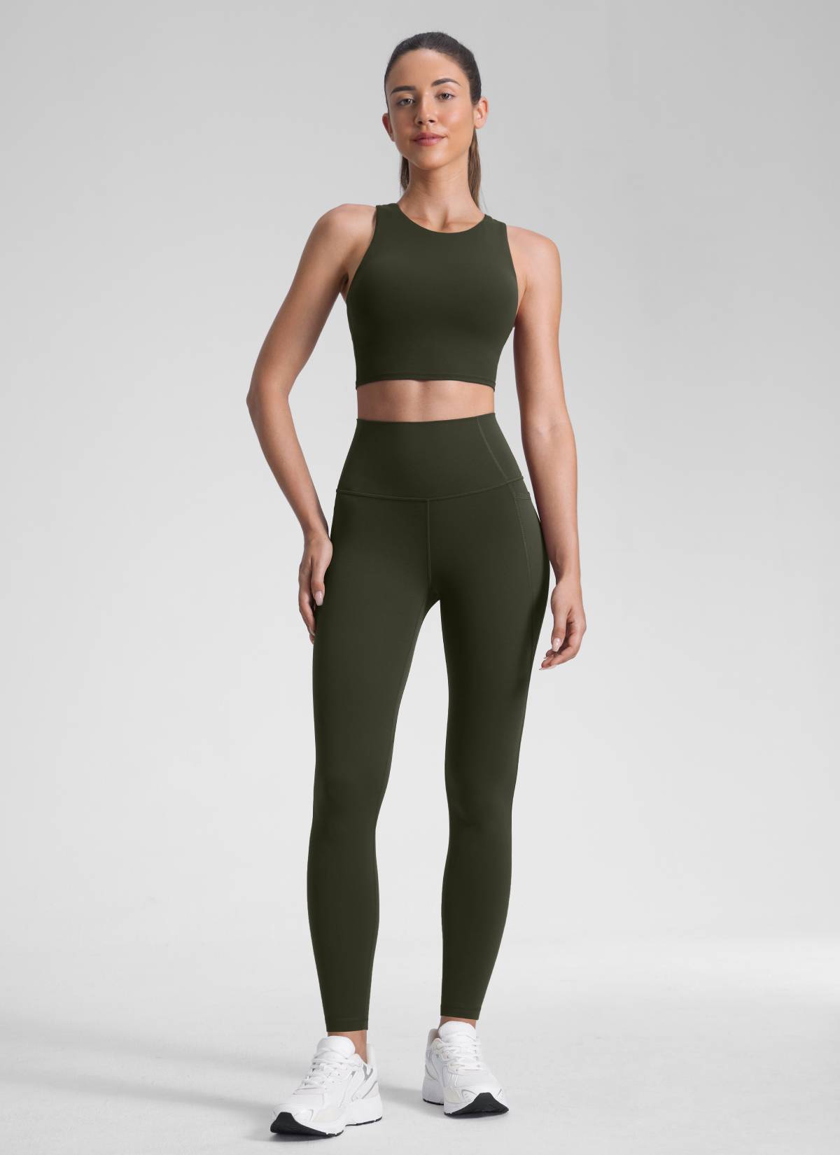CRZ YOGA Wanita Butterluxe Legging Senaman Pockets 28