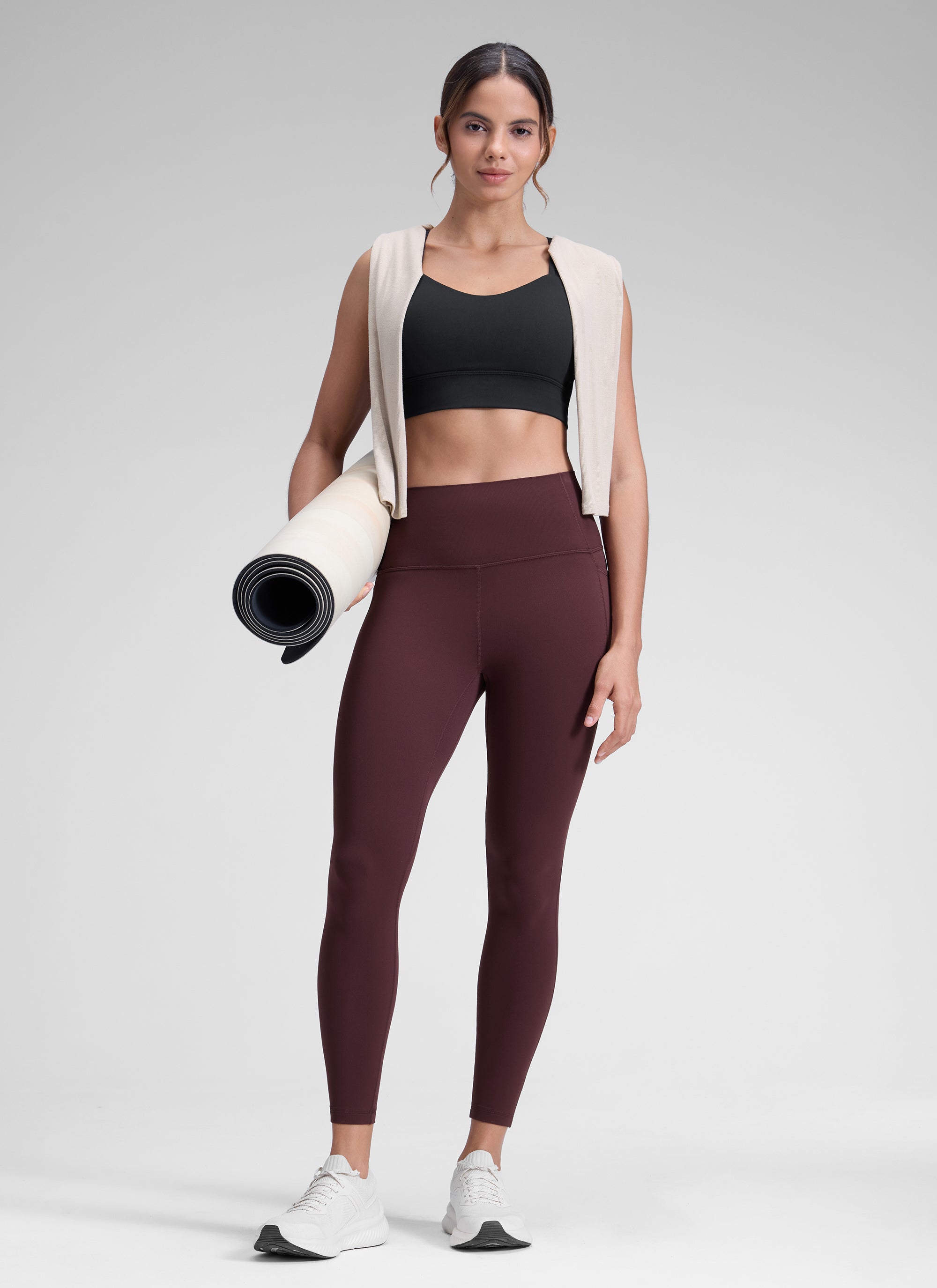 CRZ YOGA Wanita Butterluxe Legging Senaman Pockets 28