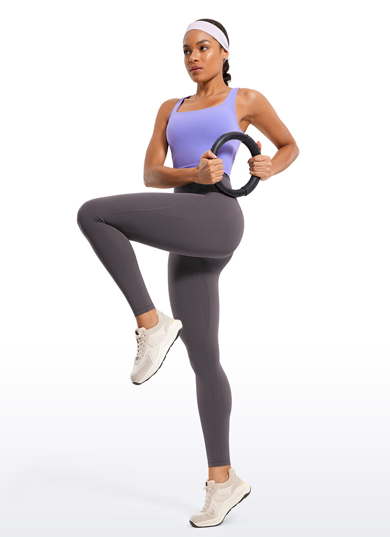 CRZ YOGA Legging Olahraga Wanita dengan Kantong " Butterluxe " Ukuran 28