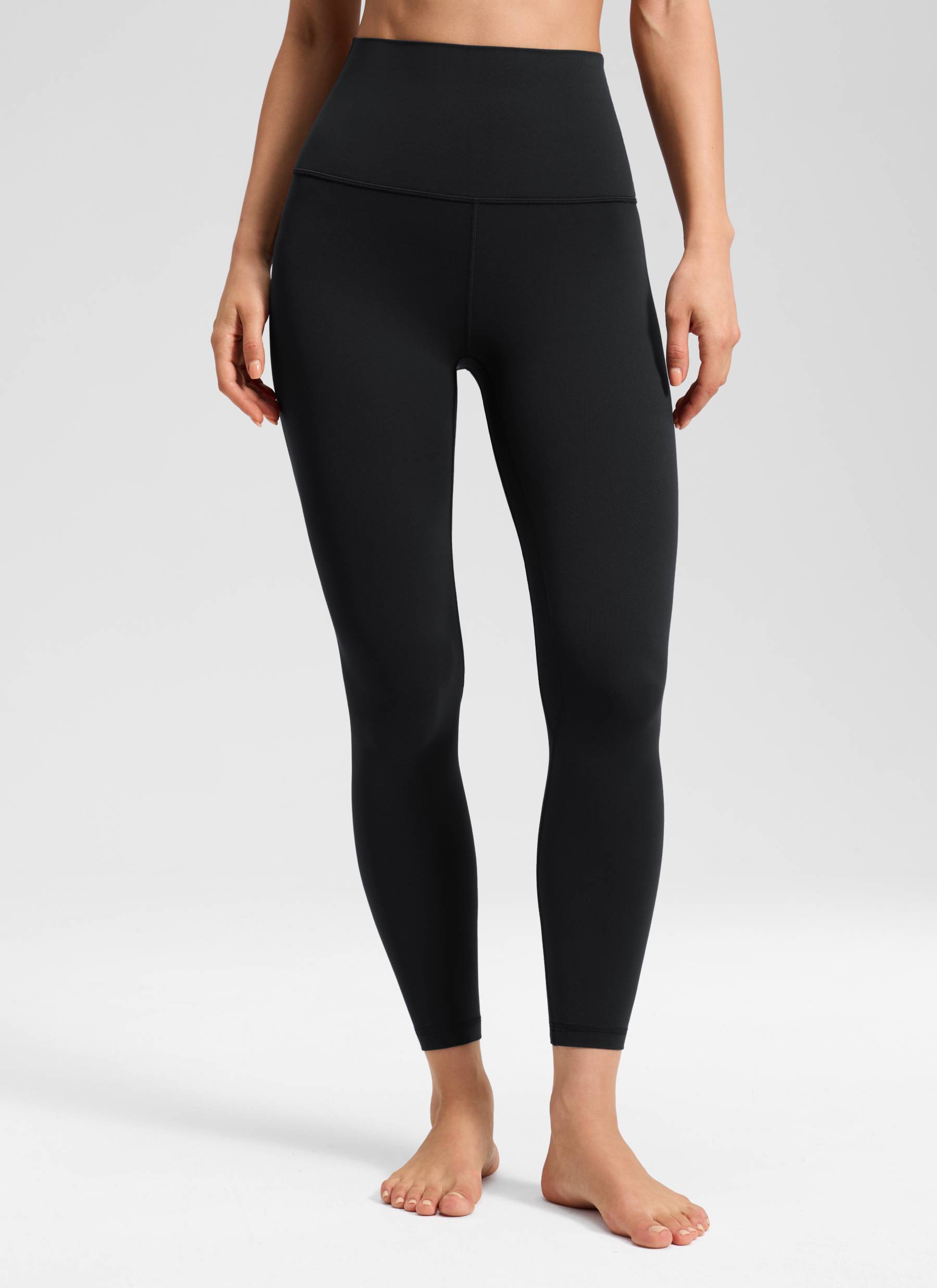 CRZ YOGA Ruang Istirehat Wanita Super Tinggi Butterluxe Legging Yoga 25'' Hitam