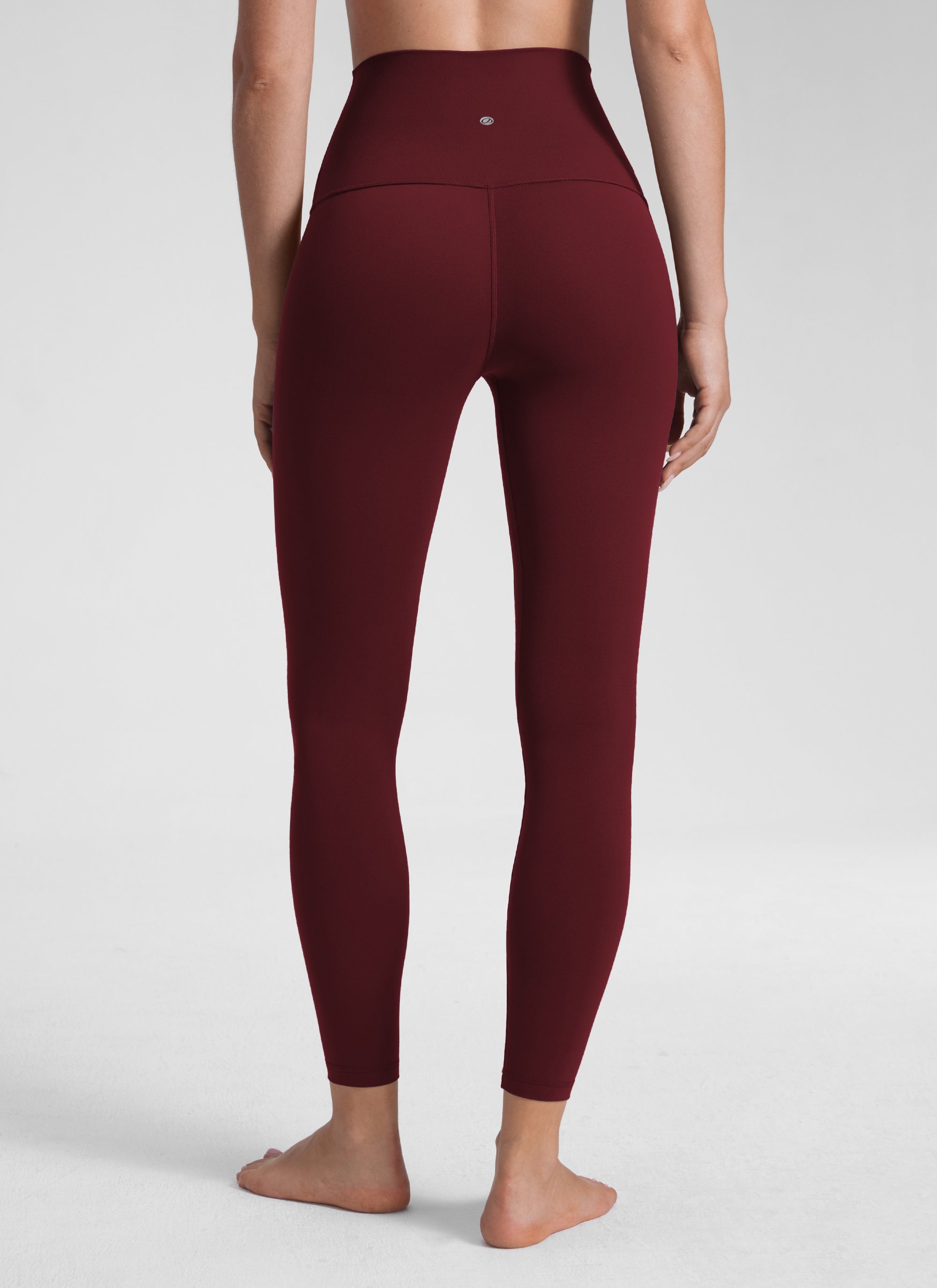 CRZ YOGA Ruang Istirehat Wanita Super Tinggi Butterluxe Legging Yoga Merlot Merah 25''