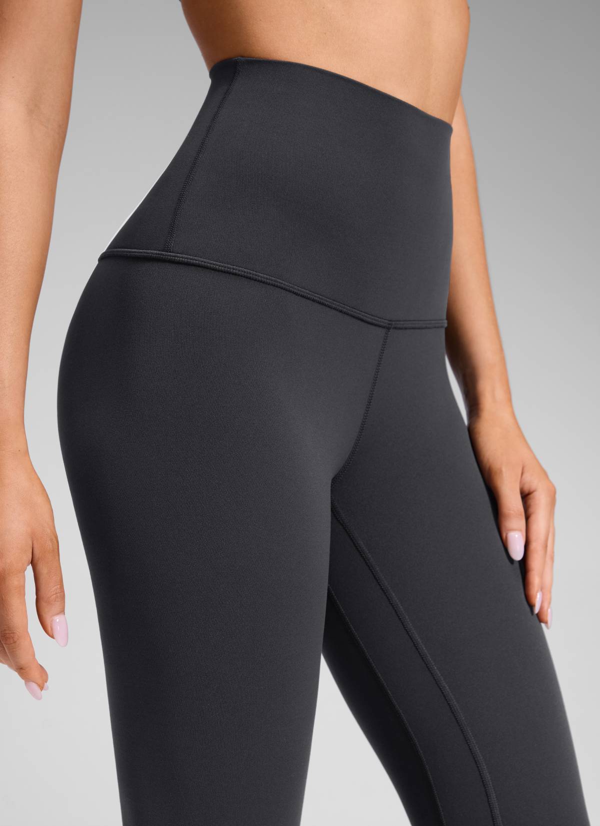 CRZ YOGA Ruang Istirehat Wanita Super Tinggi Butterluxe Legging Yoga 25'' Kelabu Misterius