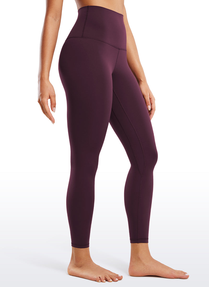 CRZ YOGA Ruang Istirehat Wanita Super Tinggi Butterluxe Legging Yoga 25'' Ungu Tua