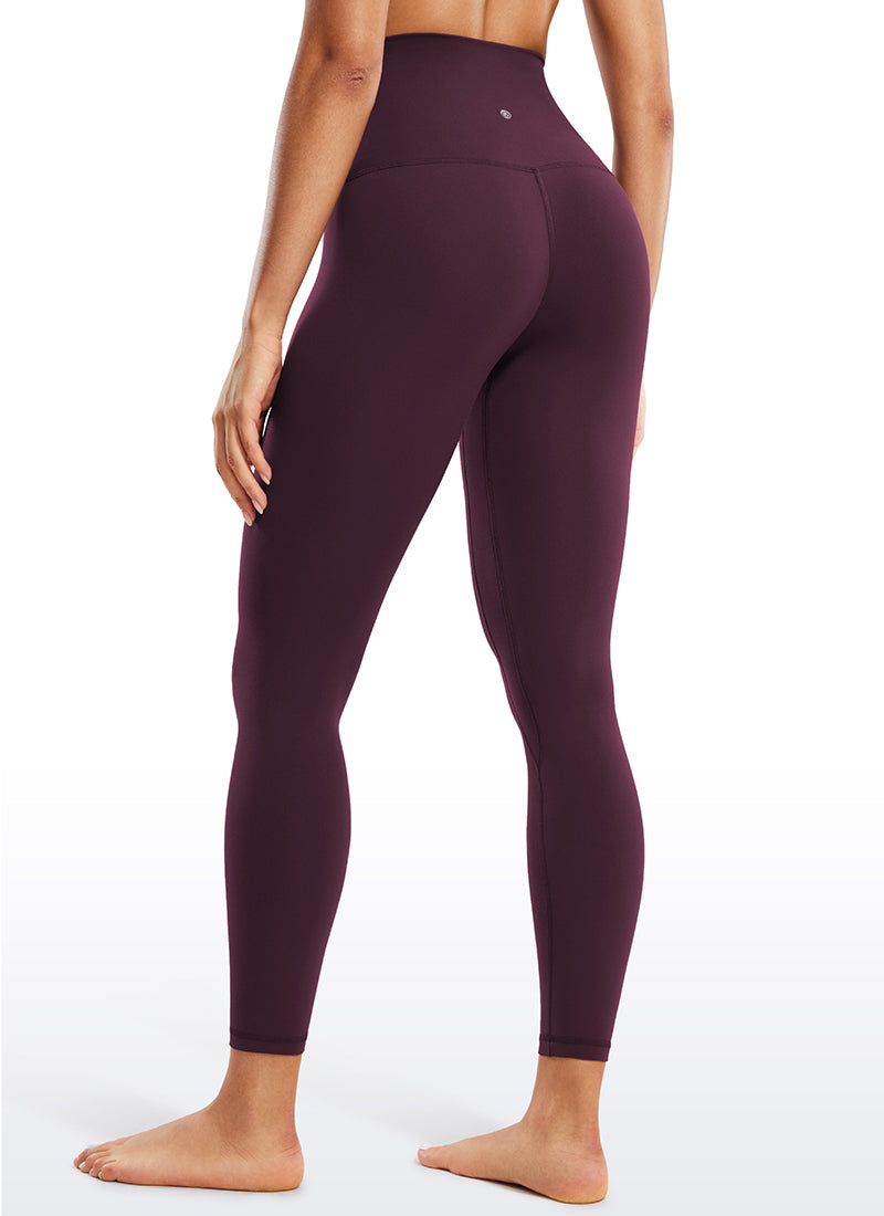 CRZ YOGA Ruang Istirehat Wanita Super Tinggi Butterluxe Legging Yoga 25'' Ungu Tua