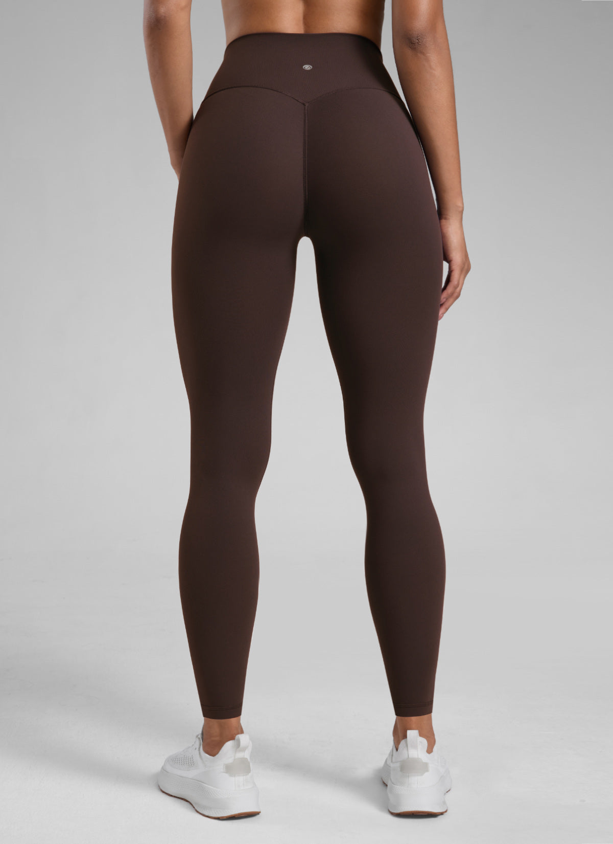 CRZ YOGA レディース Secretsculpt™ ワークアウト フロントシームレス レギンス 28インチ ホットファッジブラウン