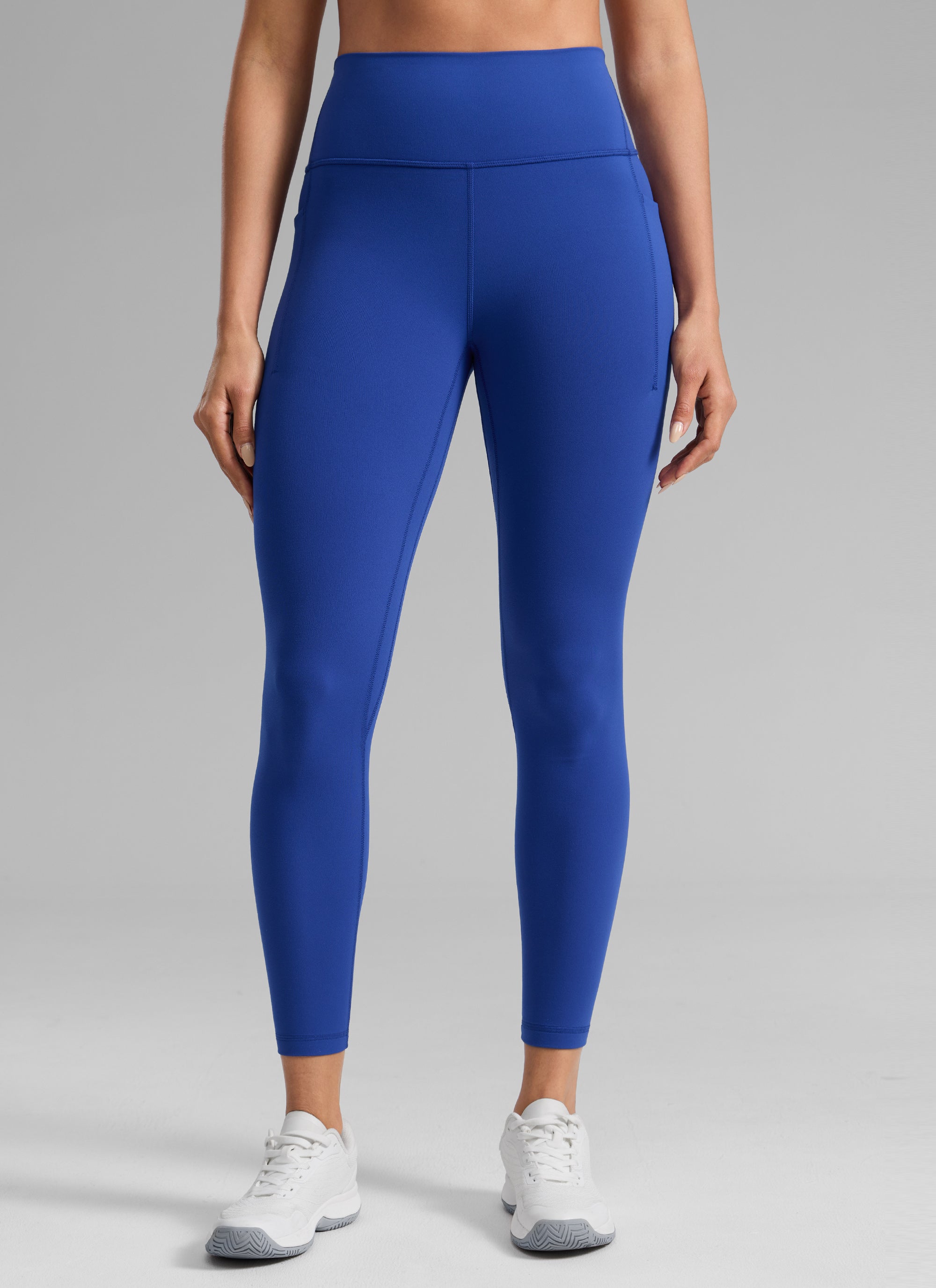 CRZ YOGA Pambabae Butterlift Workout High Rise Pocket Leggings 25'' Waves Blue