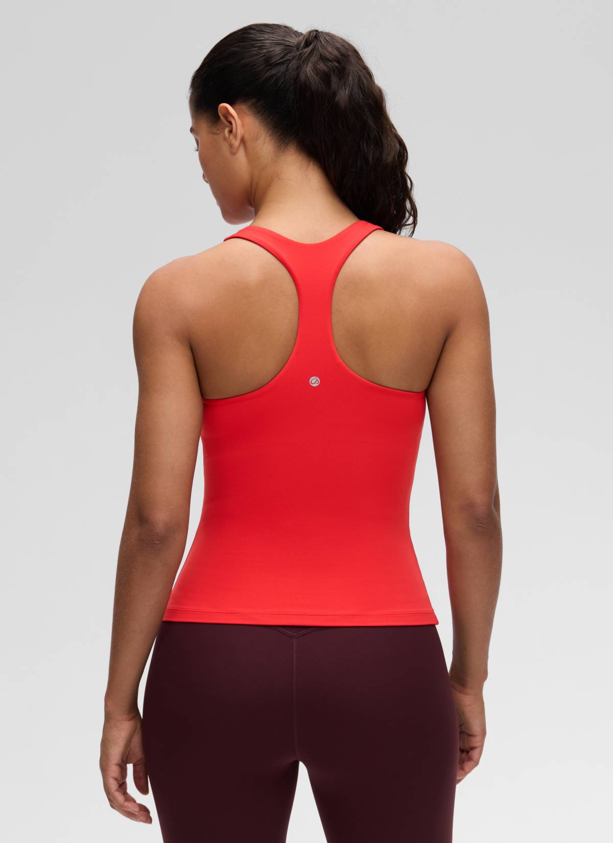 Áo thun yoga ôm sát dành cho nữ CRZ YOGA - Mẫu áo ba lỗ có áo lót tích hợp " Butterluxe " - Màu đỏ đậm