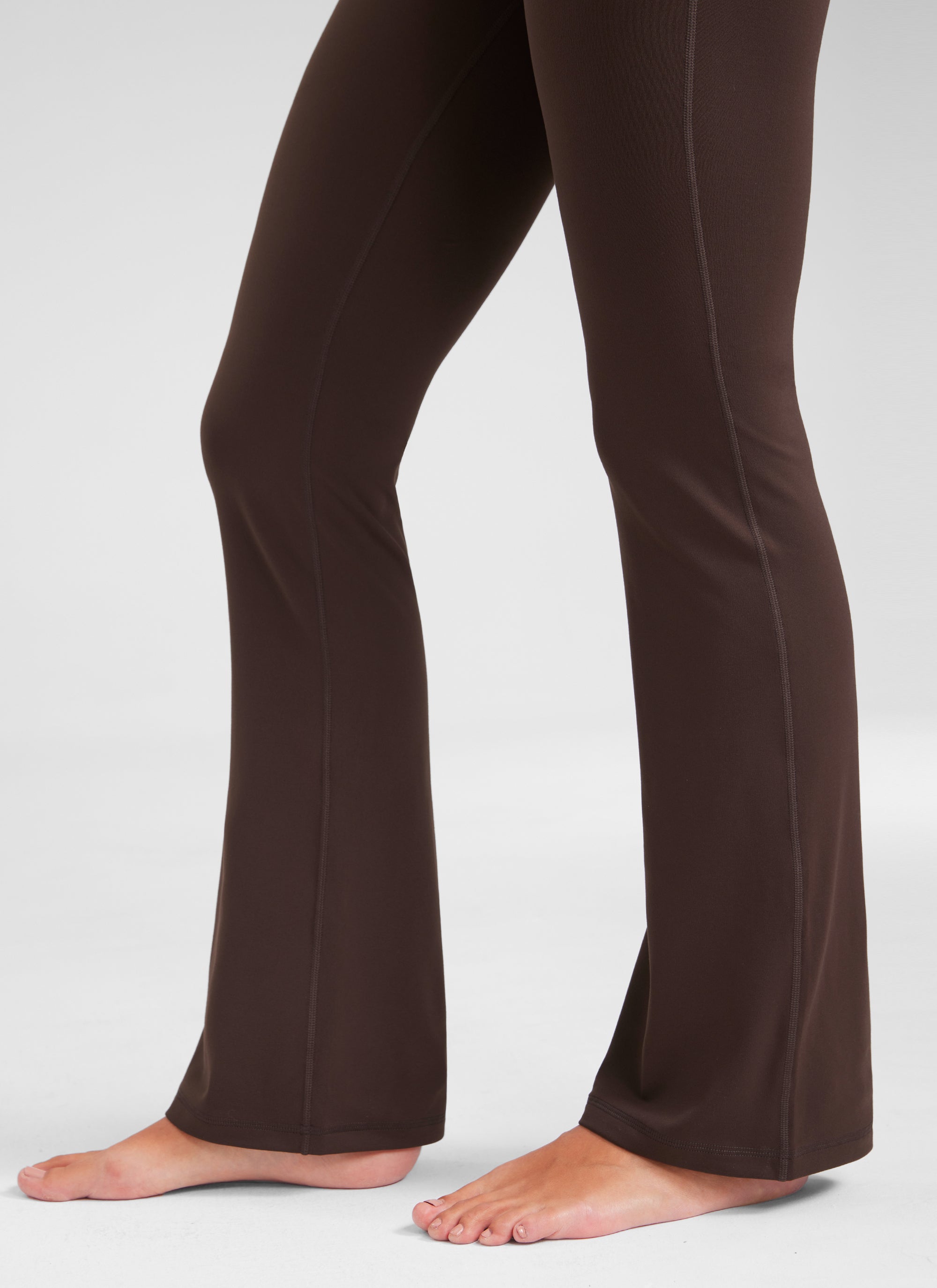 Butterluxe Legging Poket Potongan Boot Kaki Lebar Pinggang Tinggi 31
